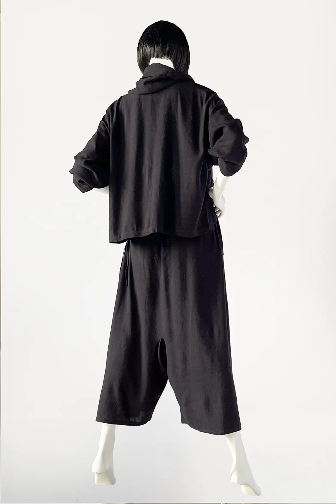 Nakamura Pant in Black Papyrus
