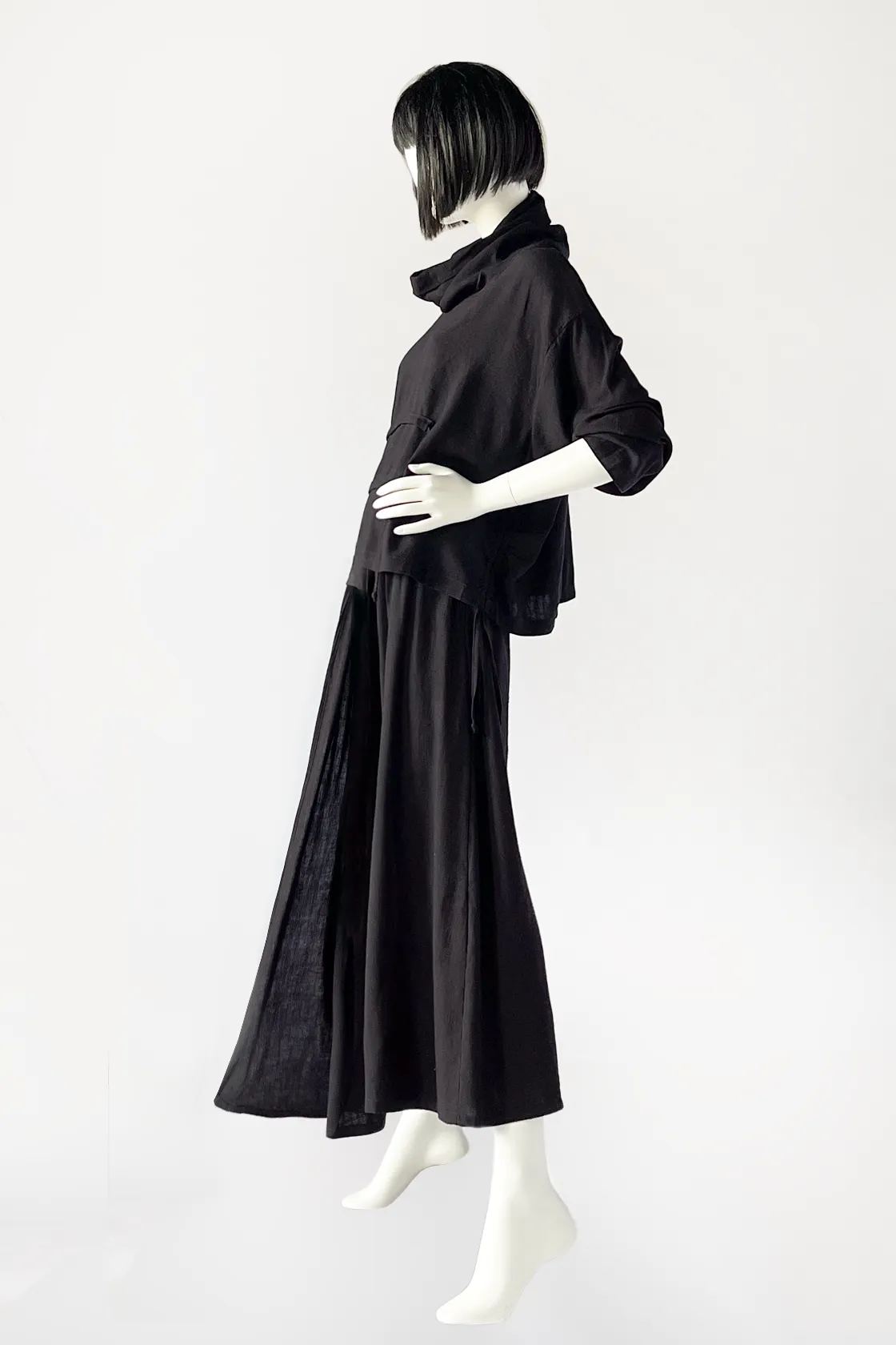 Nakamura Pant in Black Papyrus