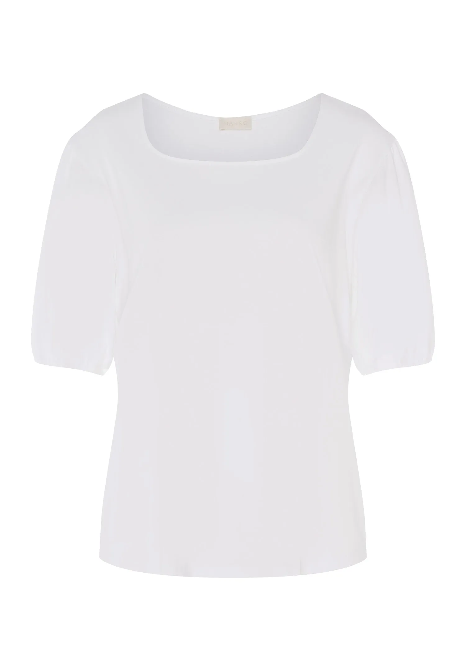 Natural Shirt Organic Cotton Square Neck Top | White 78807-101