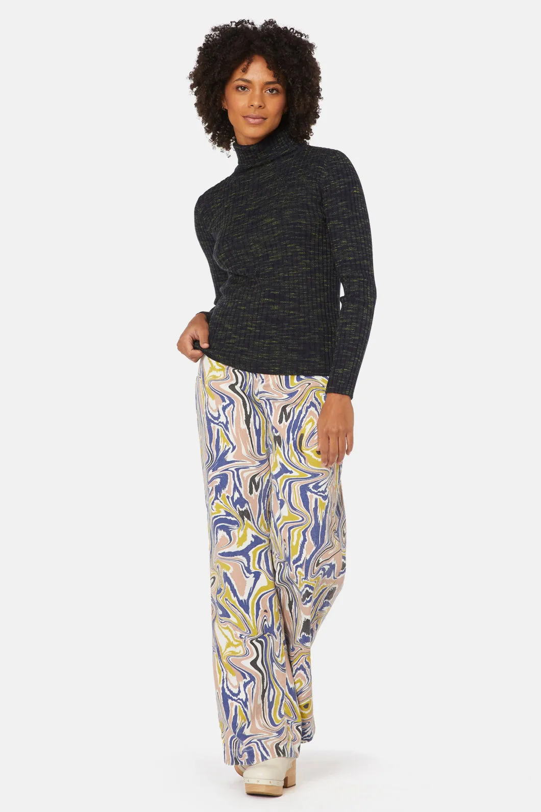 Nebula Knit LS Top