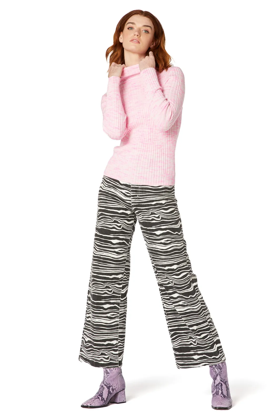 Nebula Knit LS Top