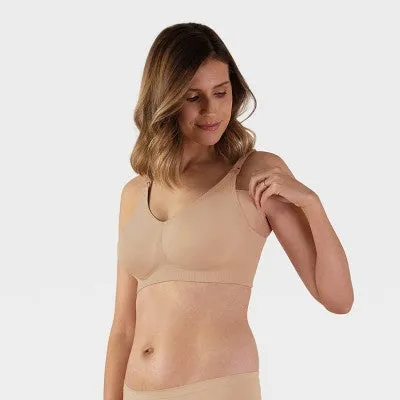 New - Bravado! Designs Women's Body Silk Seamless Nursing Bra - Butterscotch XXL