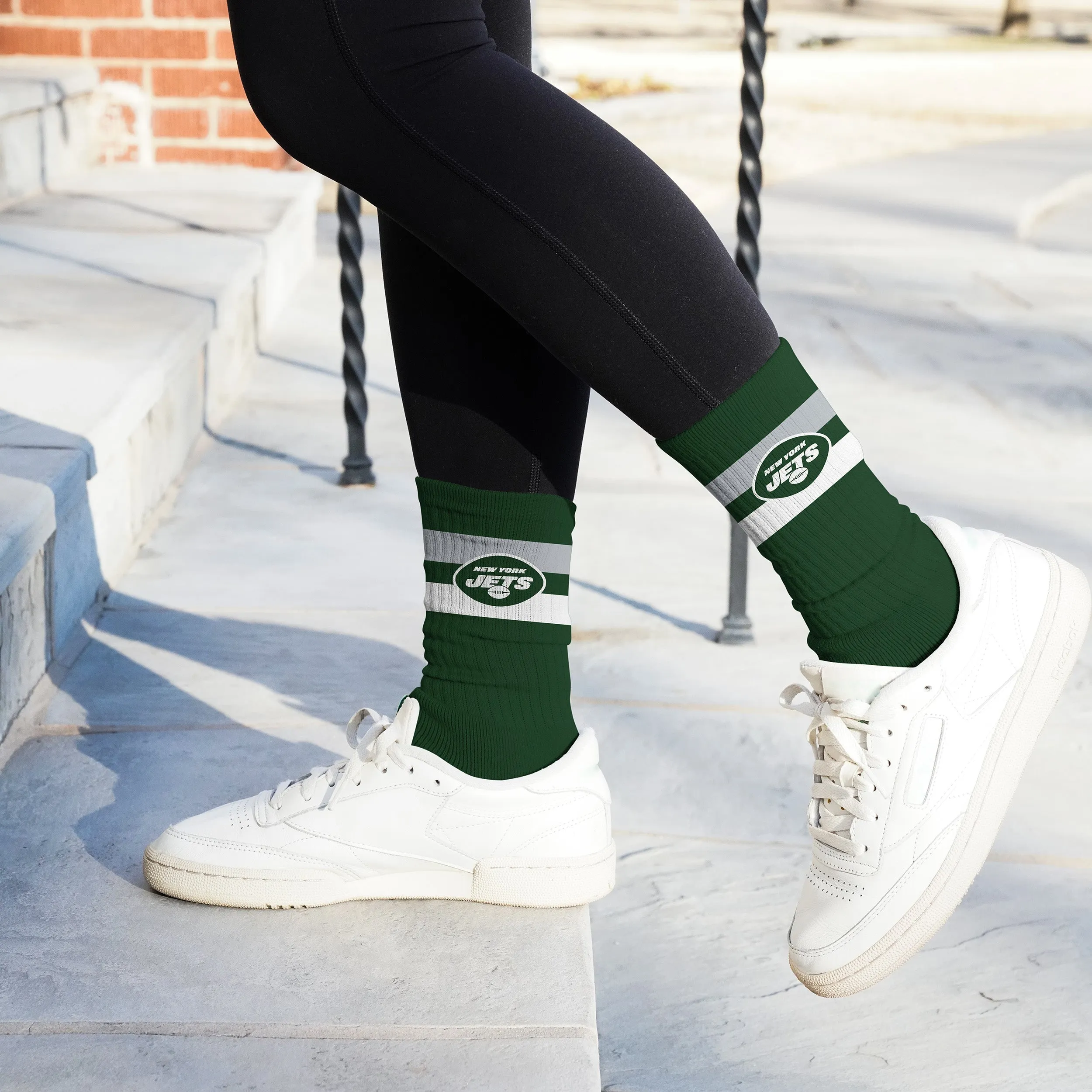 New York Jets Legend Premium Crew Socks