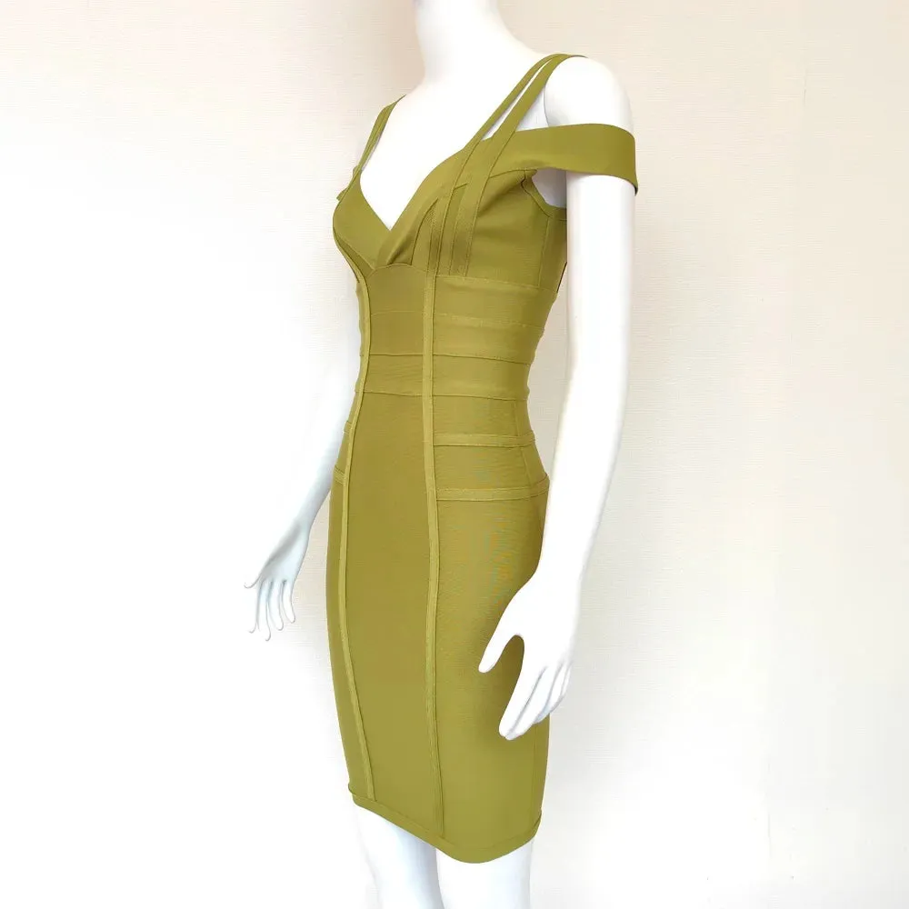 Off Shoulder Bodycon Bandage Evening Dress