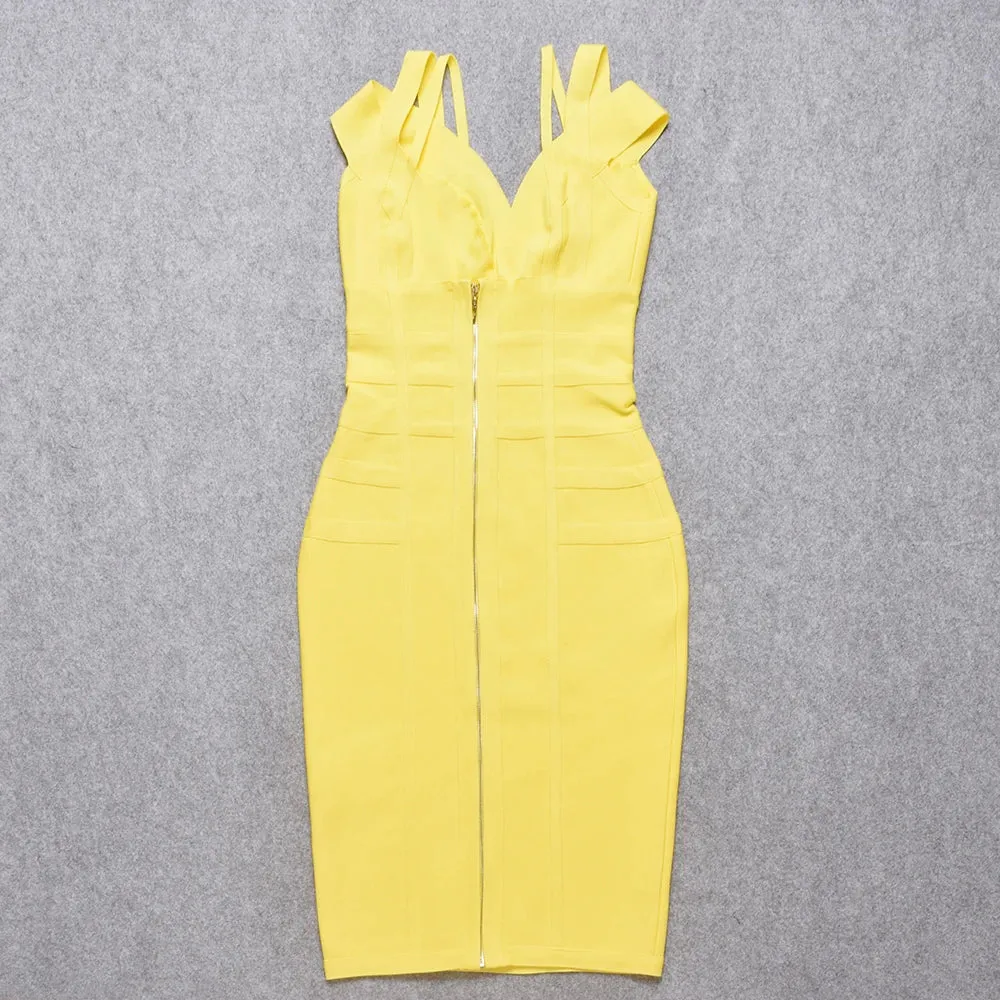 Off Shoulder Bodycon Bandage Evening Dress