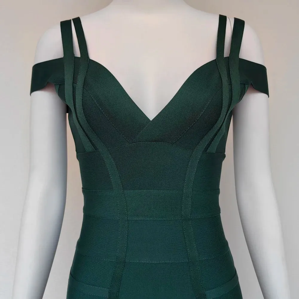 Off Shoulder Bodycon Bandage Evening Dress
