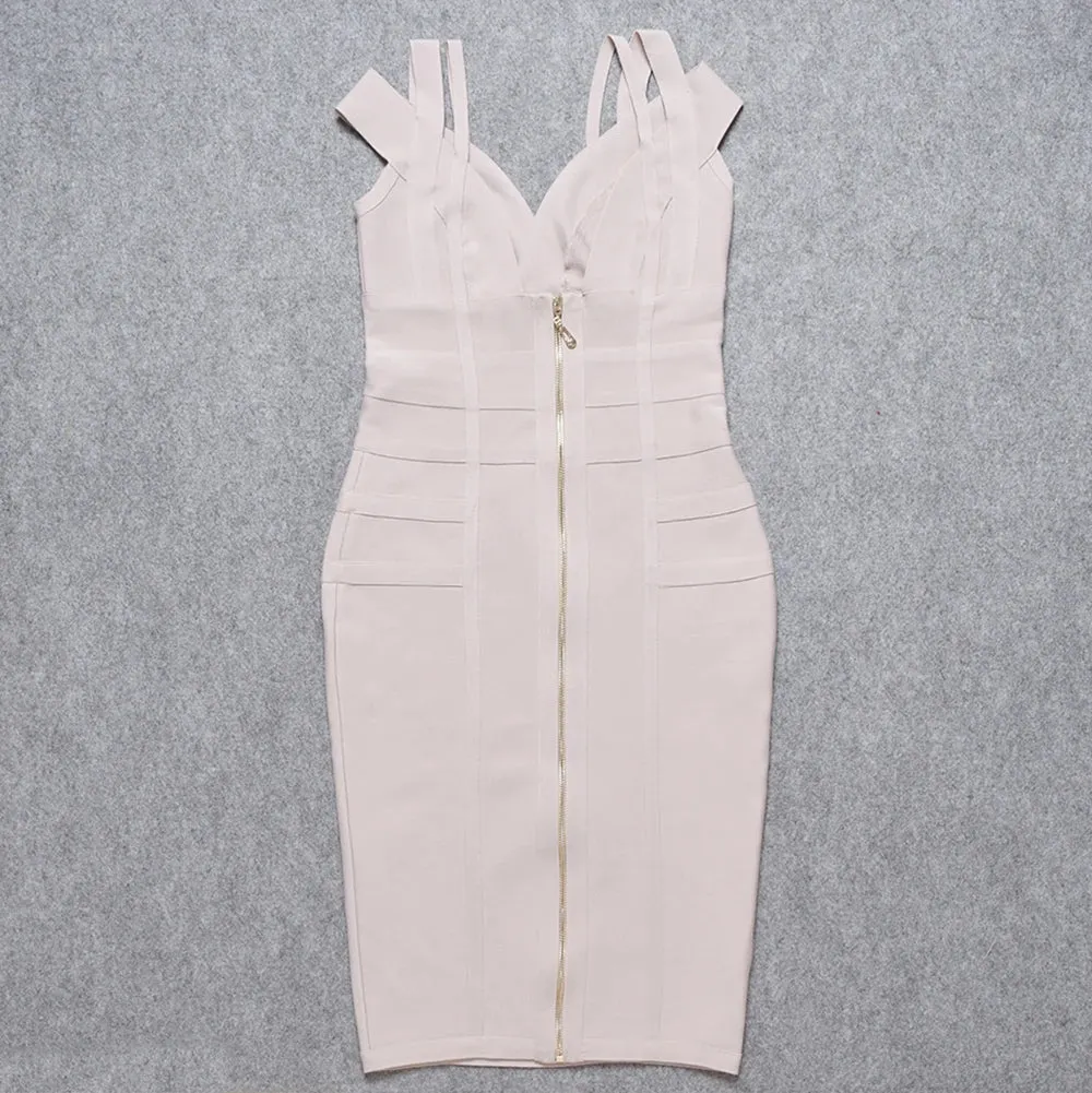 Off Shoulder Bodycon Bandage Evening Dress