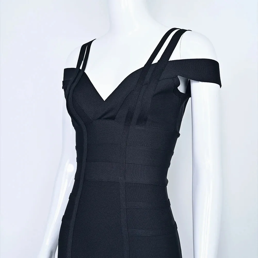 Off Shoulder Bodycon Bandage Evening Dress