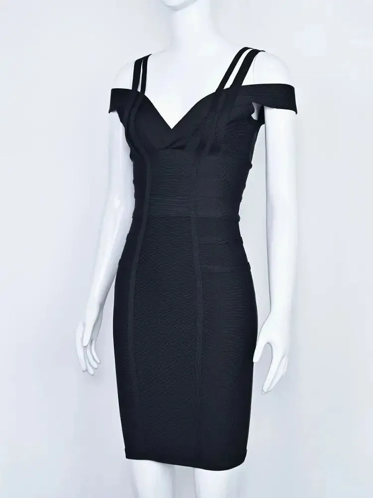Off Shoulder Bodycon Bandage Evening Dress