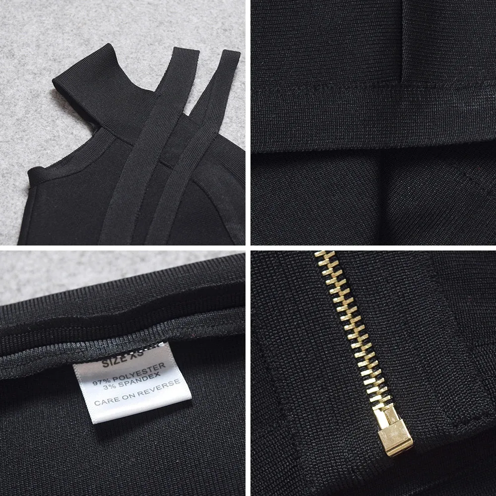 Off Shoulder Bodycon Bandage Evening Dress