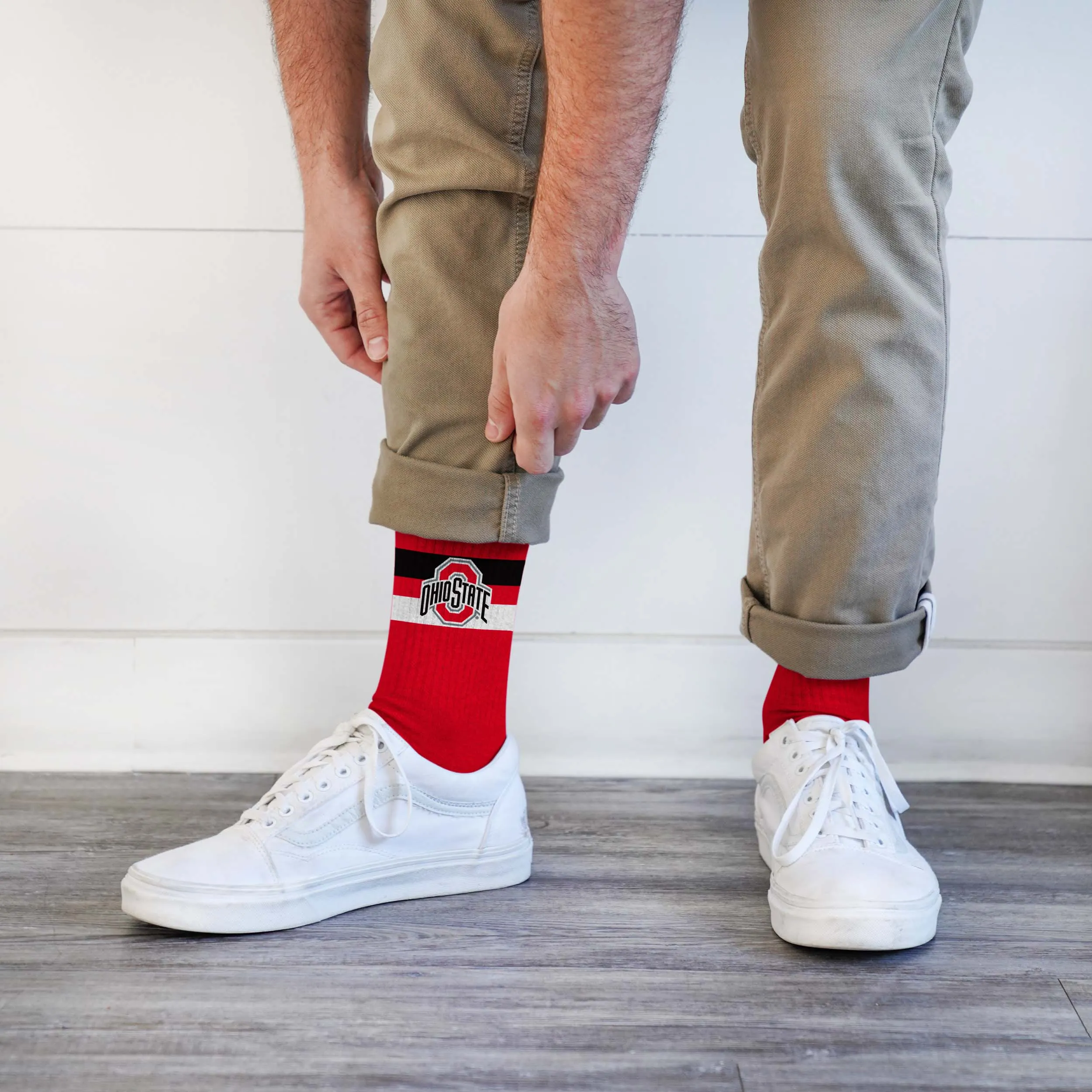 Ohio State Buckeyes Legend Premium Crew Socks