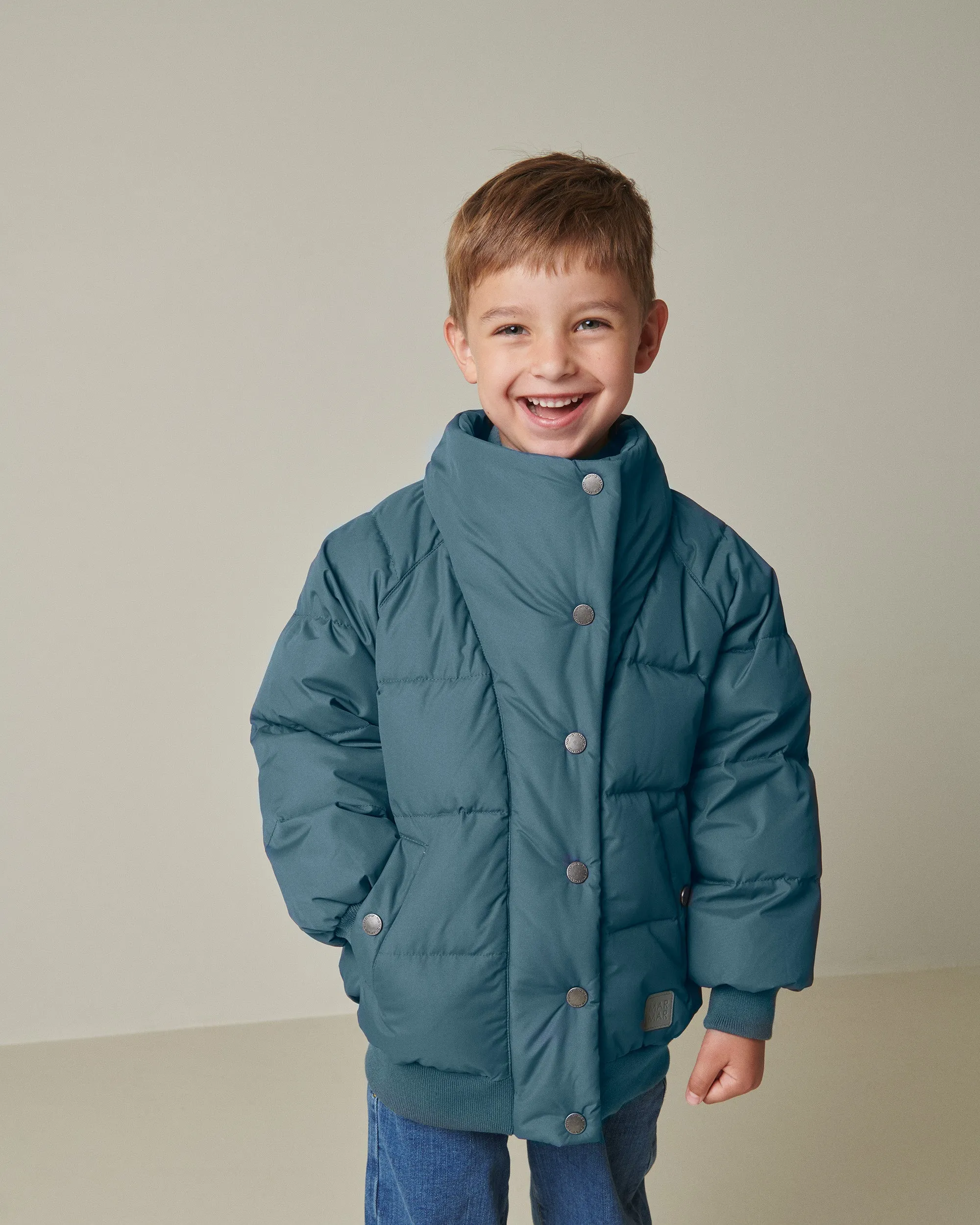 Olex Jacket, Puffer Jacket - Shaded Blue