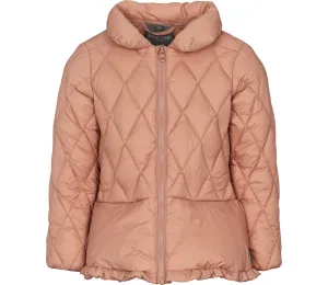 Olia, Puffer Jacket - Rose Brown