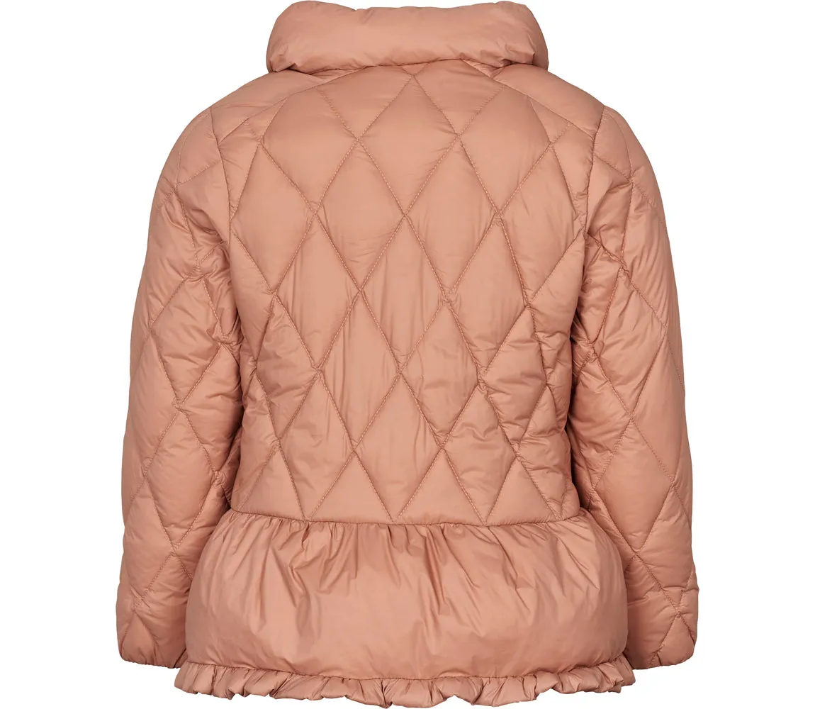 Olia, Puffer Jacket - Rose Brown