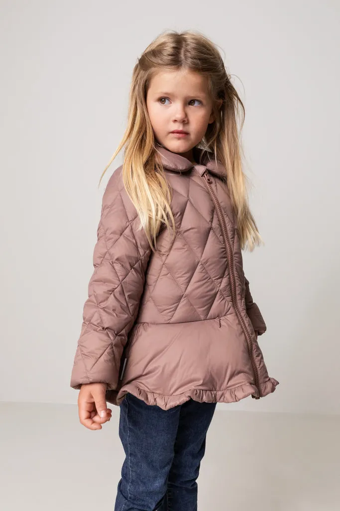 Olia, Puffer Jacket - Tawny Rose