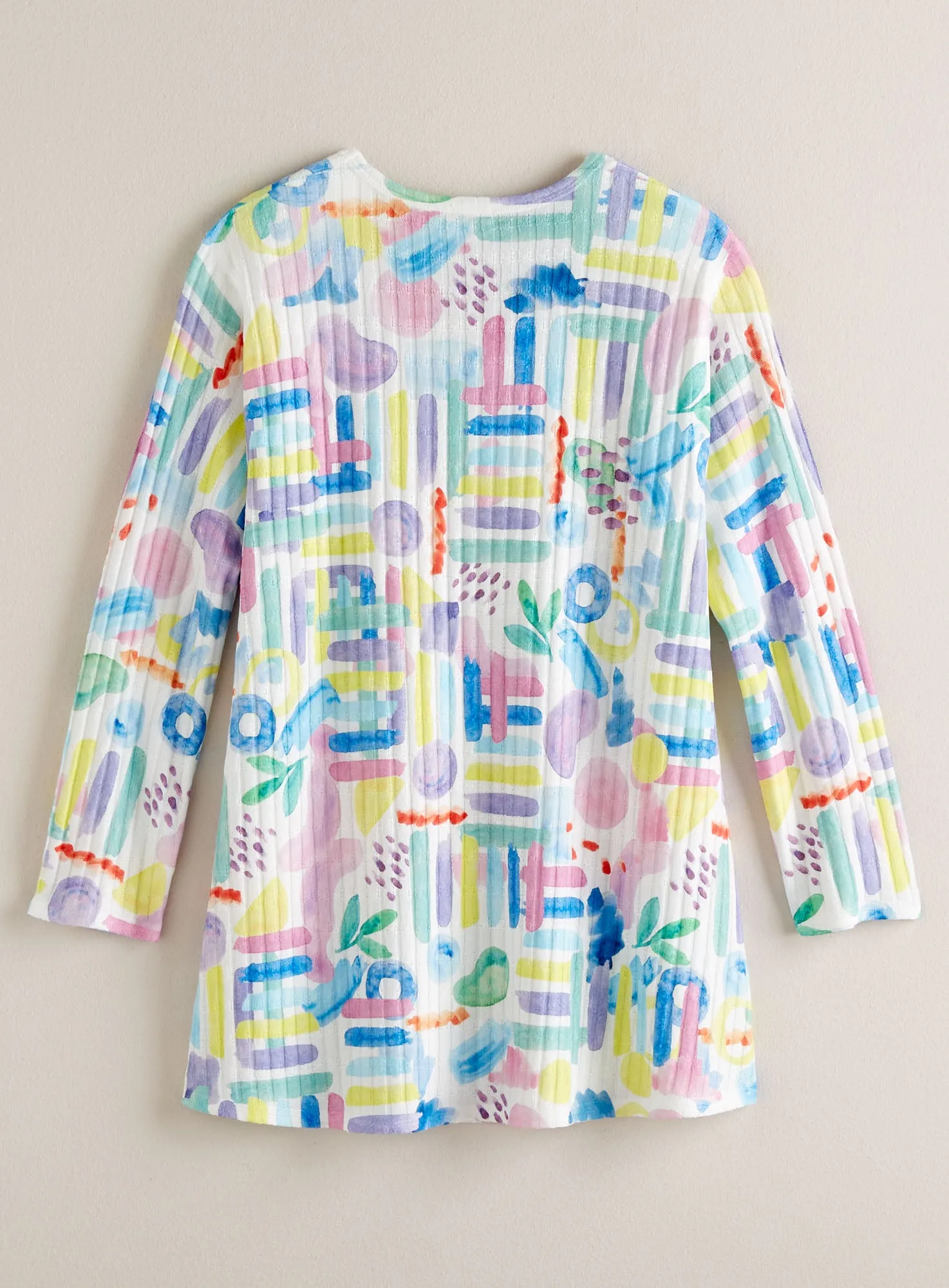 Onnellinen Rib-Knit Top