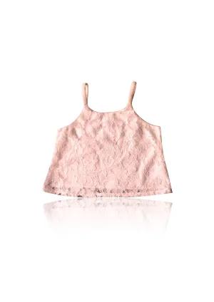 [OUTLET] DOLLY by Le Petit Tom ® LACY SPAGHETTI TOP pink