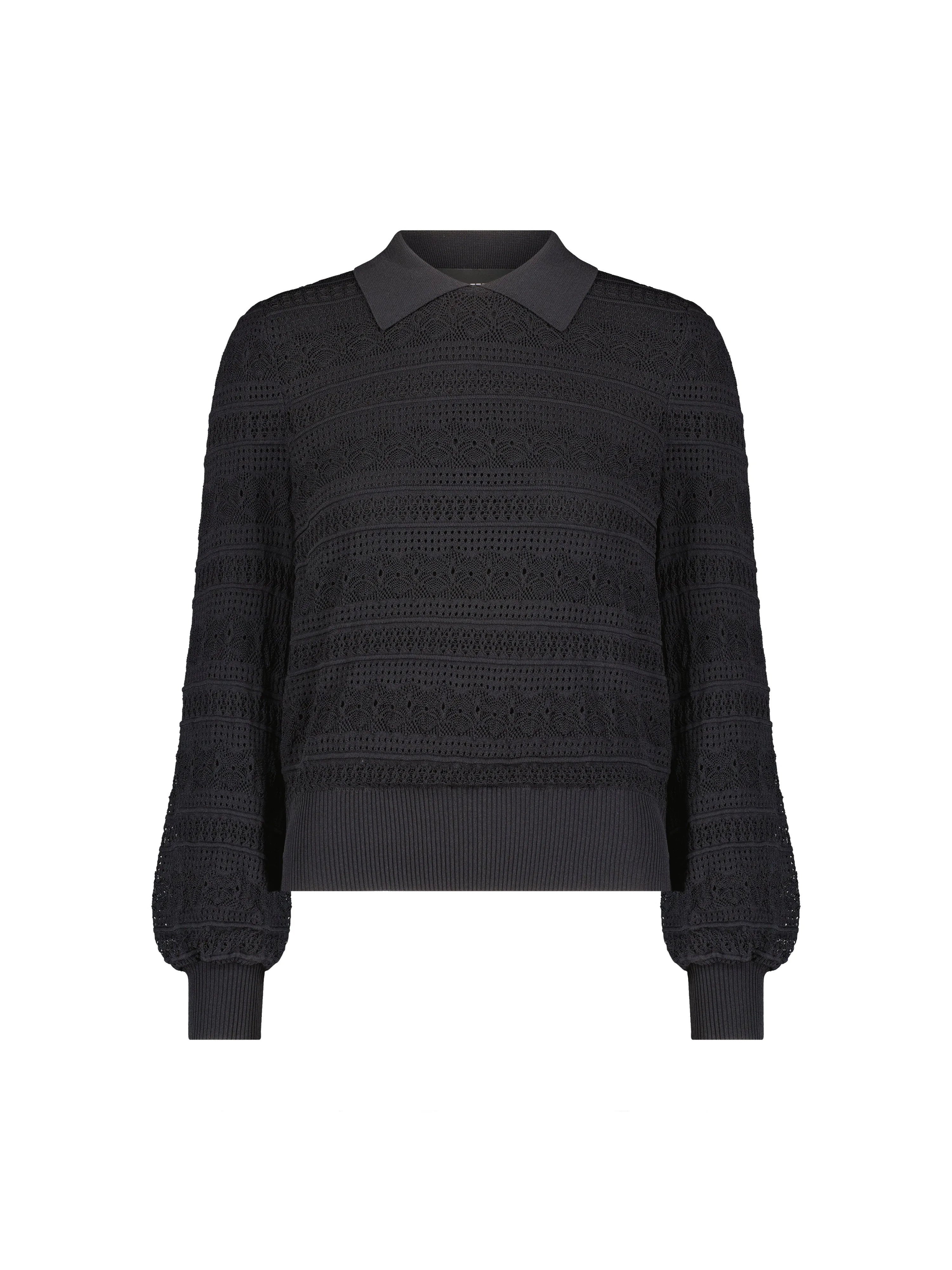 Oxford Knit Top