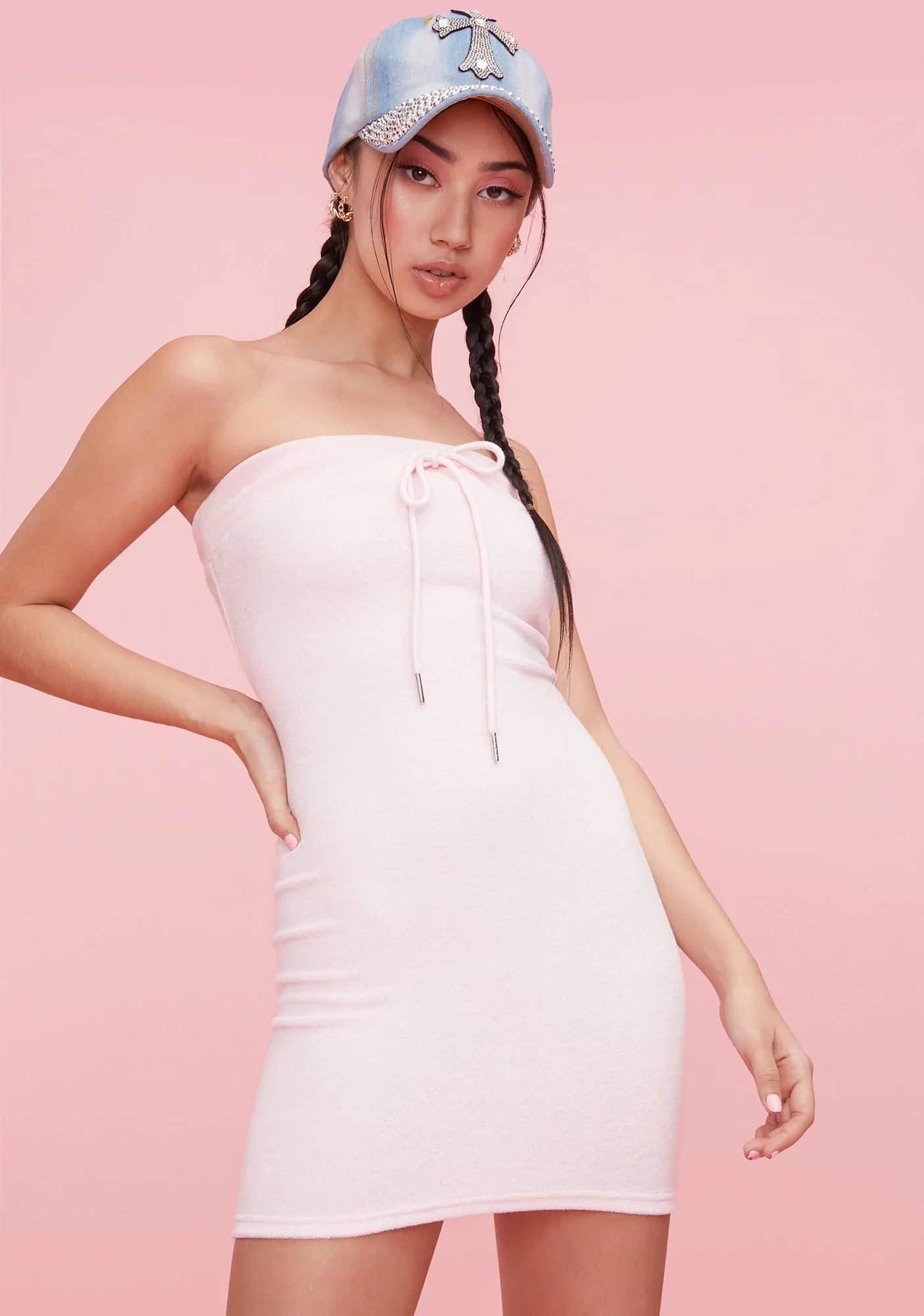 Pamper Me Tube Mini Dress