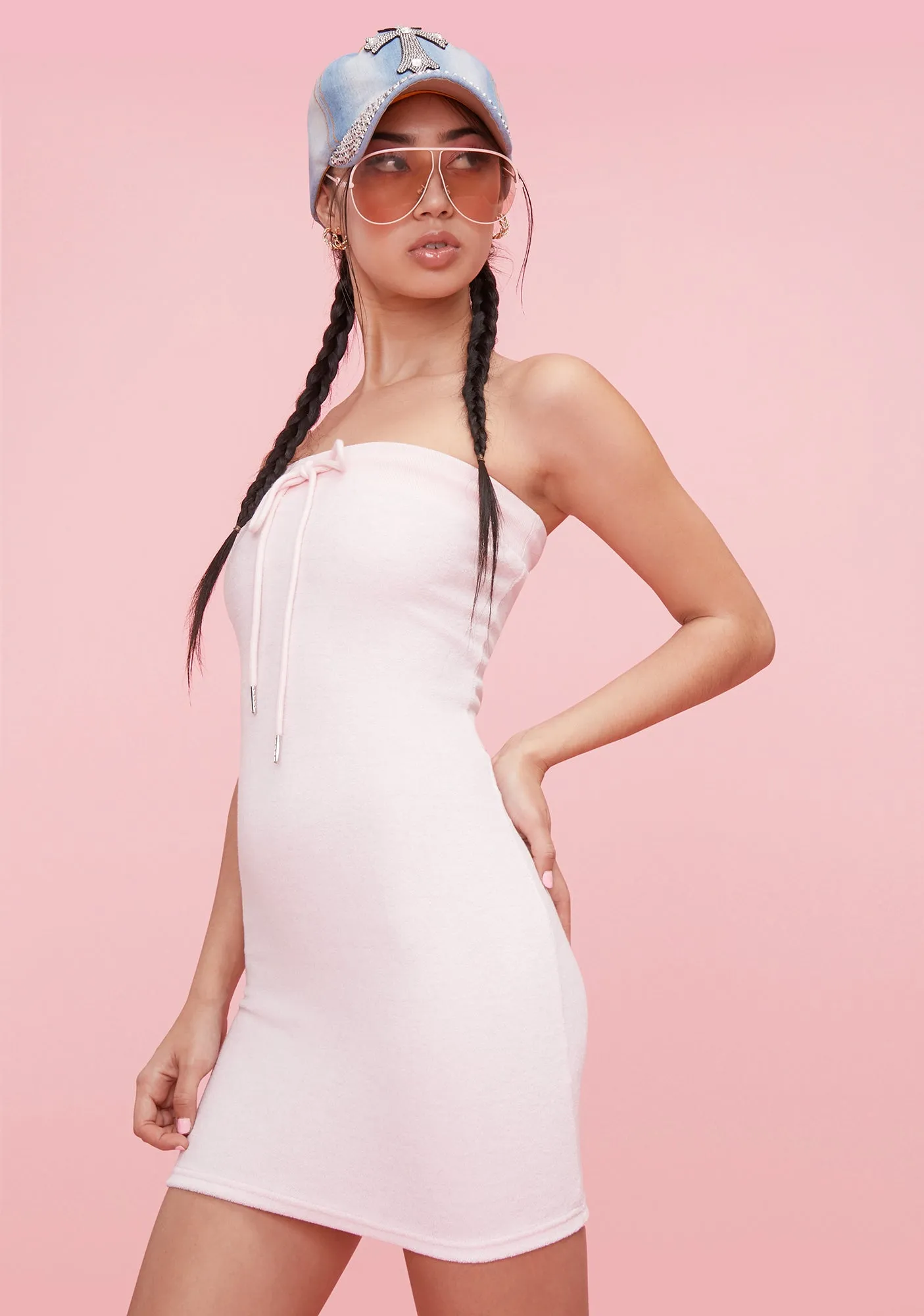 Pamper Me Tube Mini Dress