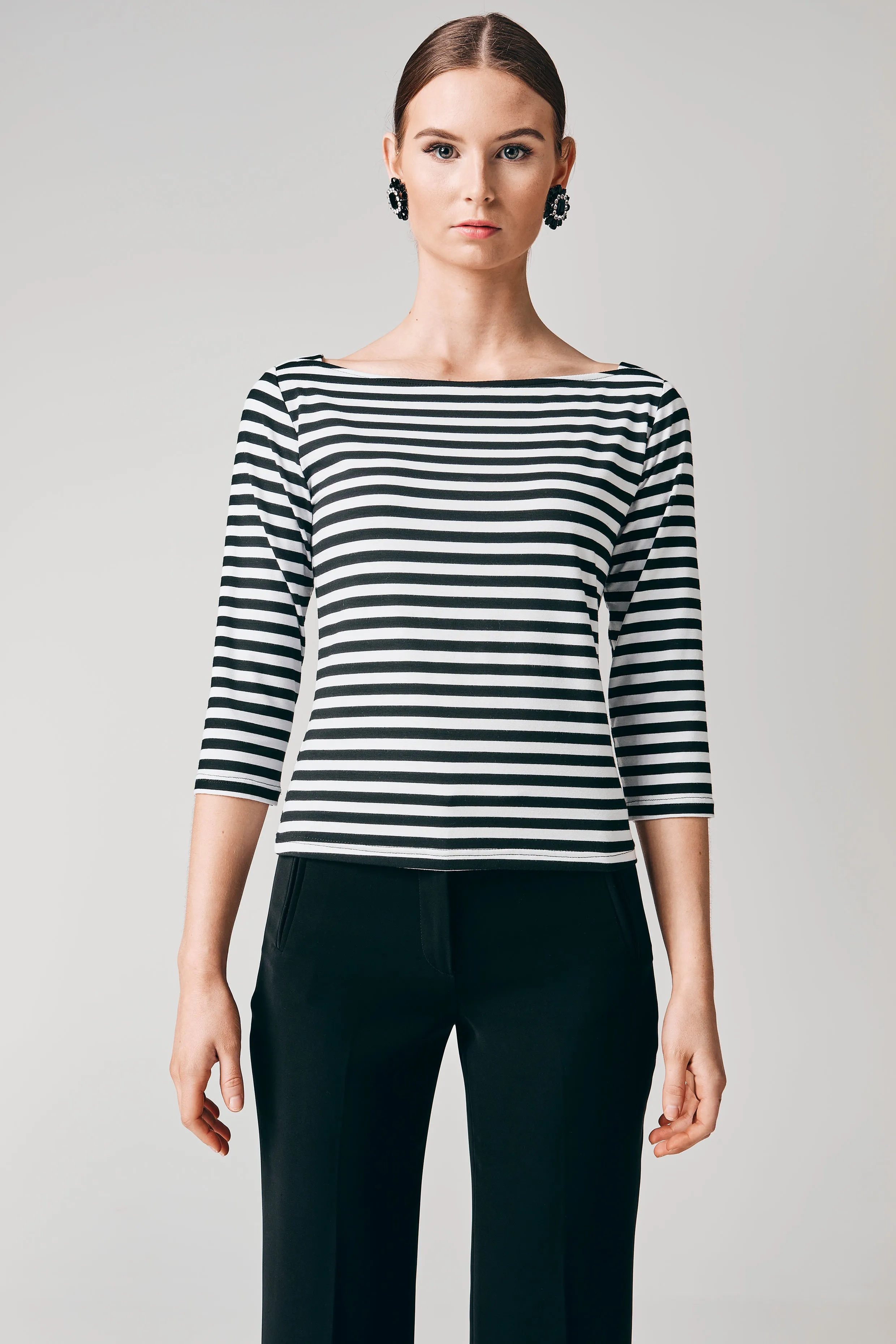 Paris Knit Top - Stripe