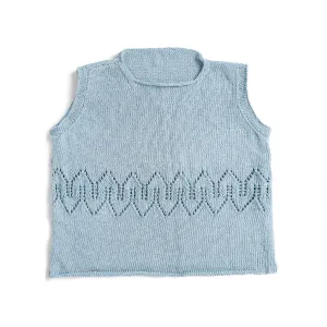 Patons Knit Geometric Lace Top