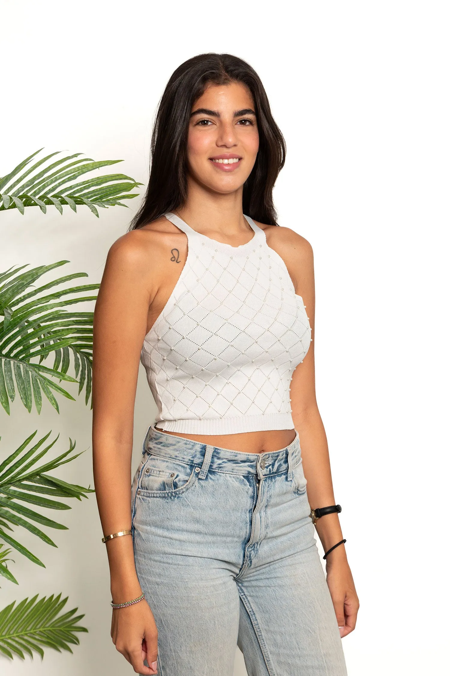 Pearl Knit Top - Zola
