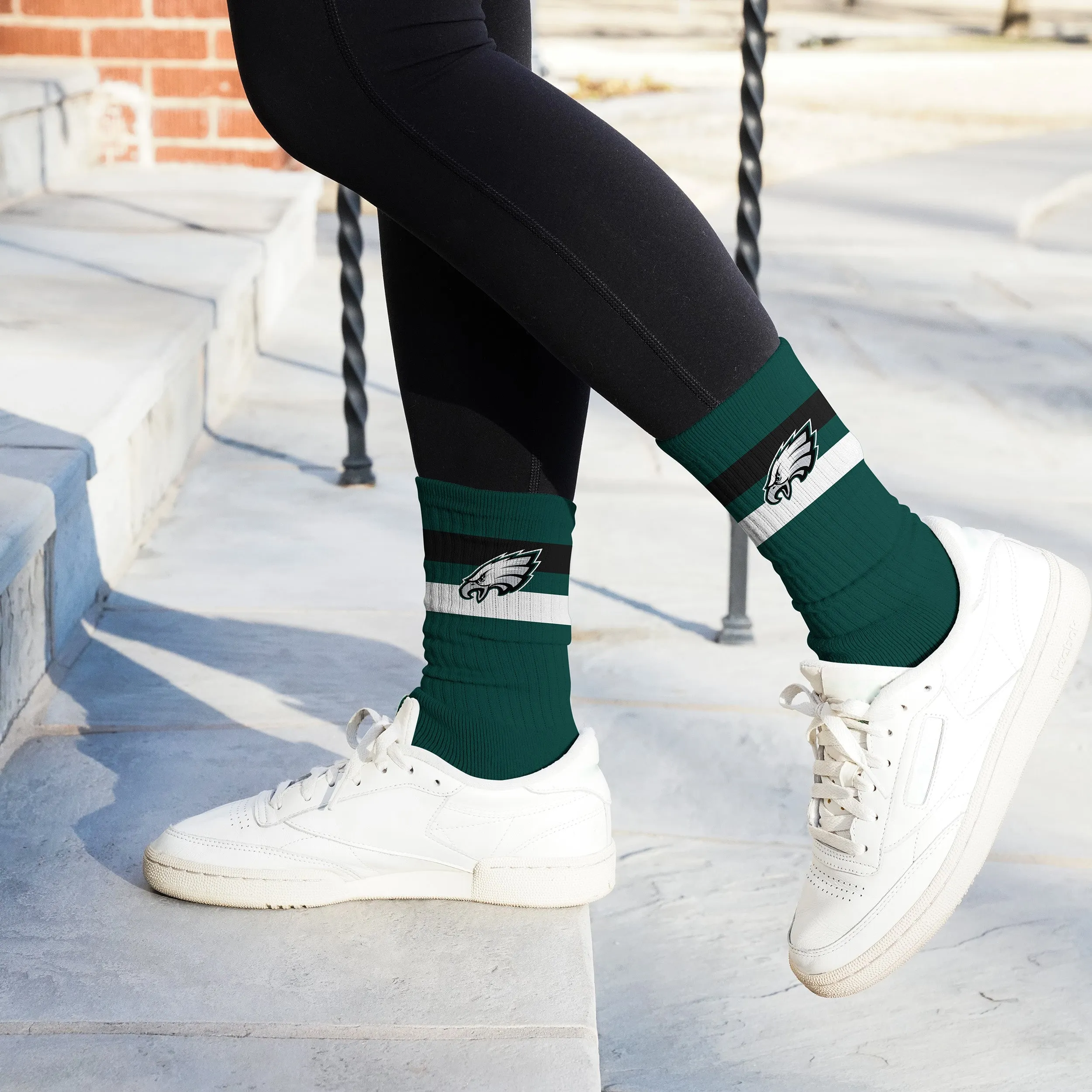 Philadelphia Eagles Legend Premium Crew Socks