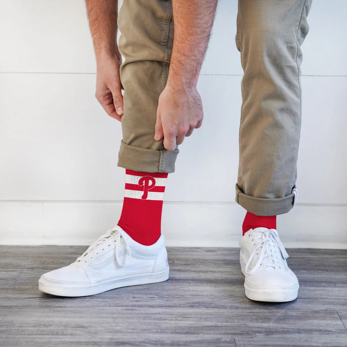 Philadelphia Phillies Legend Premium Crew Socks
