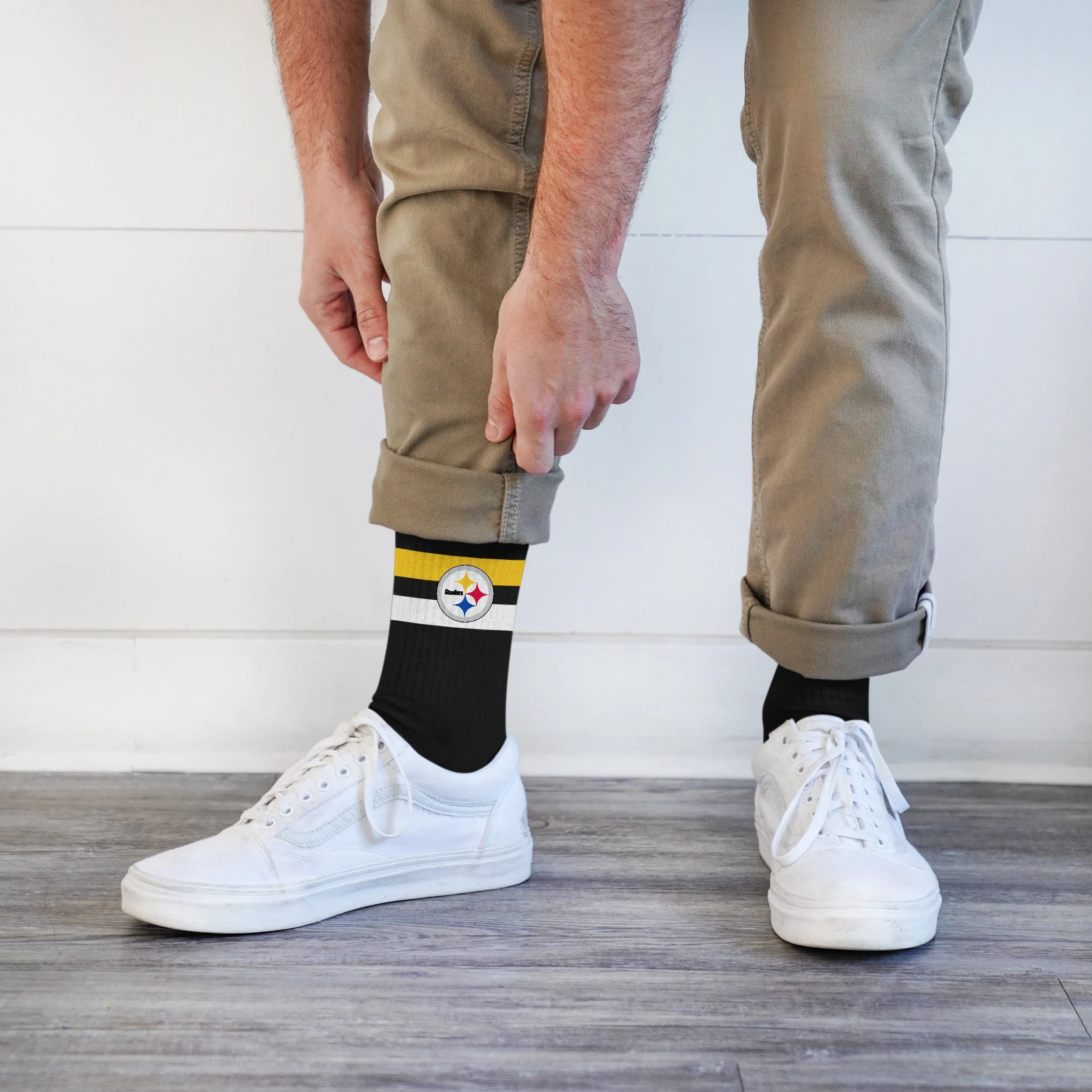 Pittsburgh Steelers Legend Premium Crew Socks
