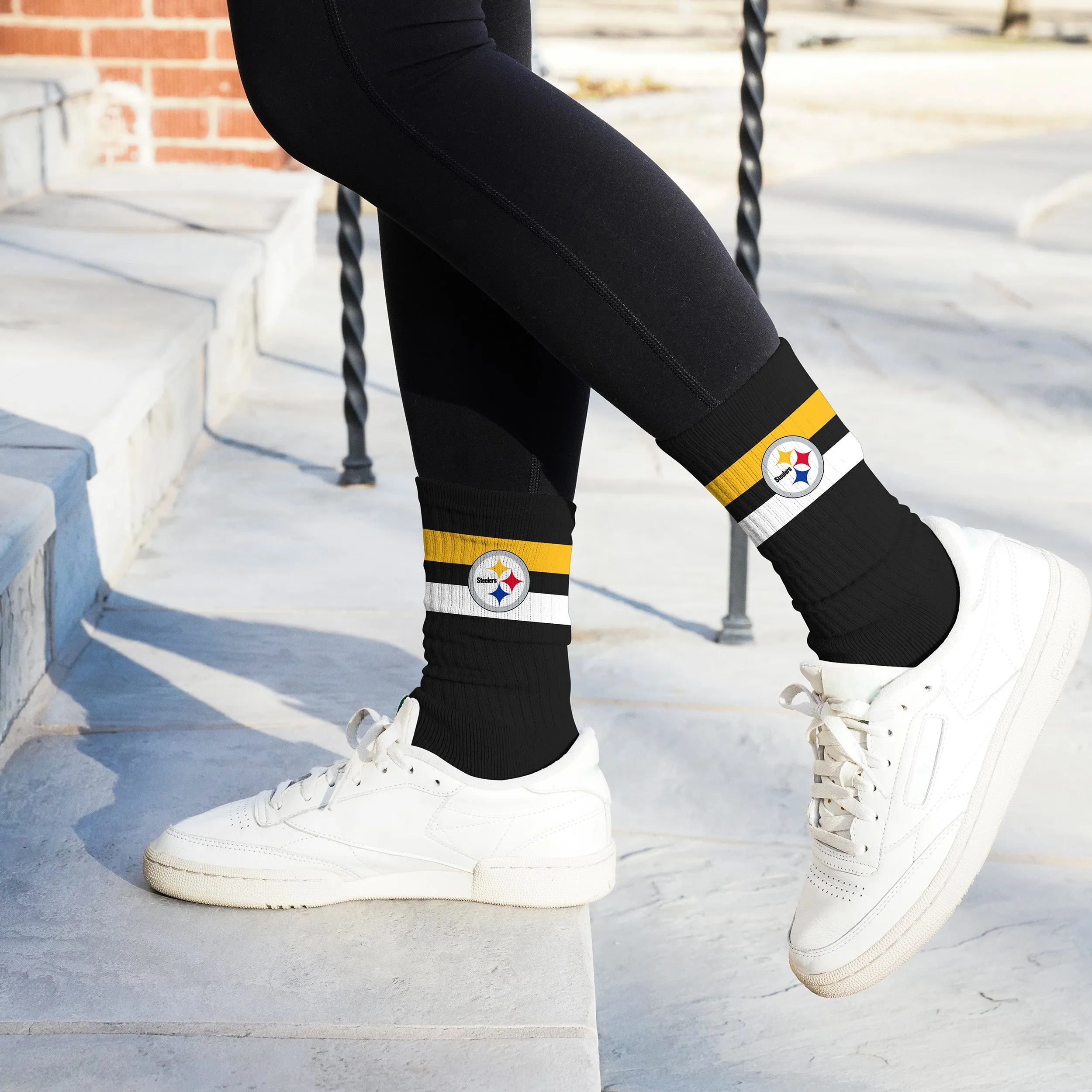 Pittsburgh Steelers Legend Premium Crew Socks
