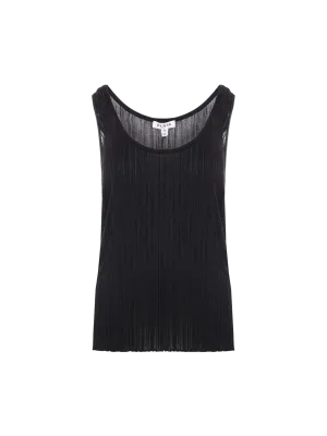 Pleated Knit Top