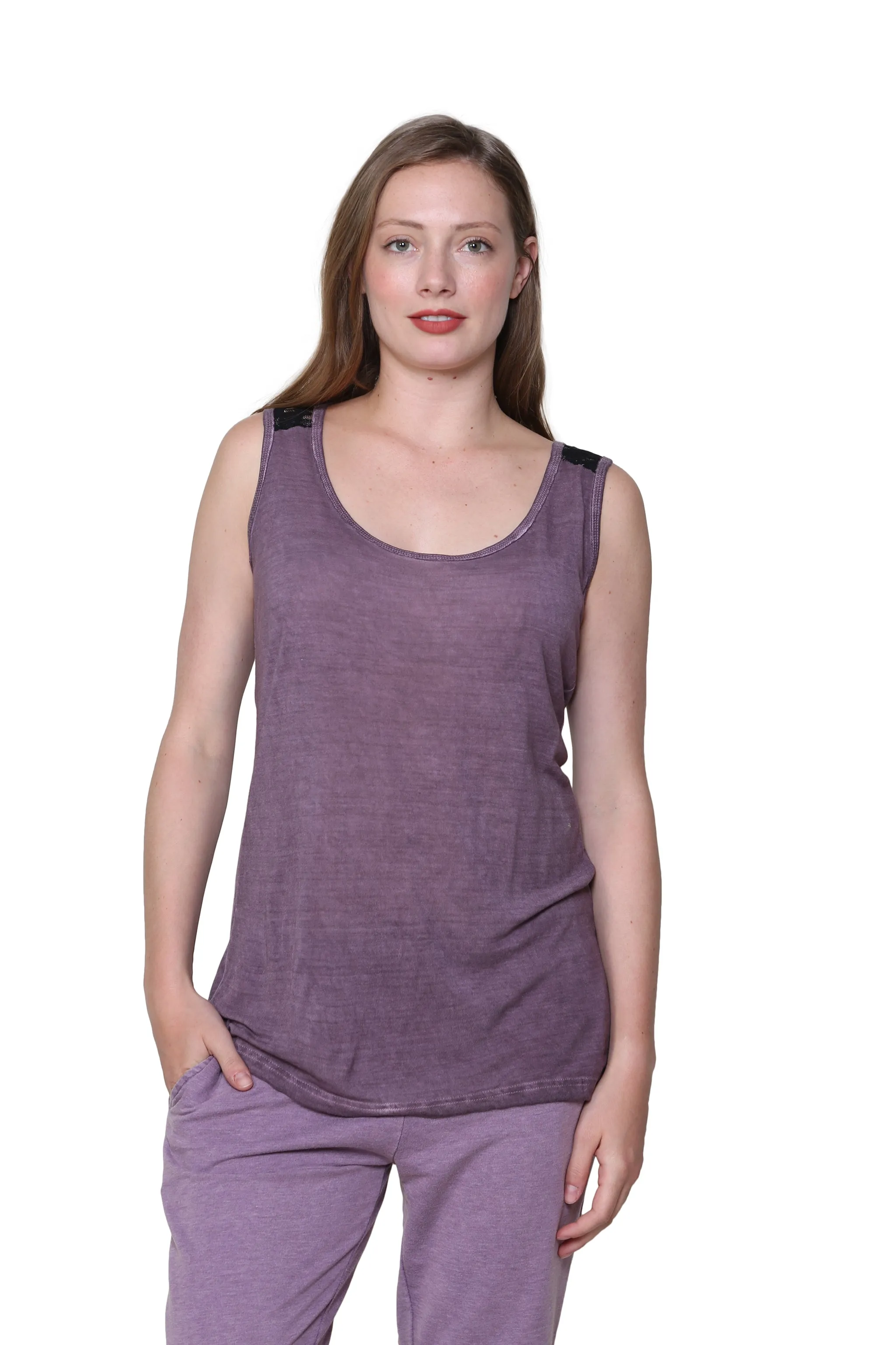 Plus Size Soft & Supple Sleeveless Knit Top