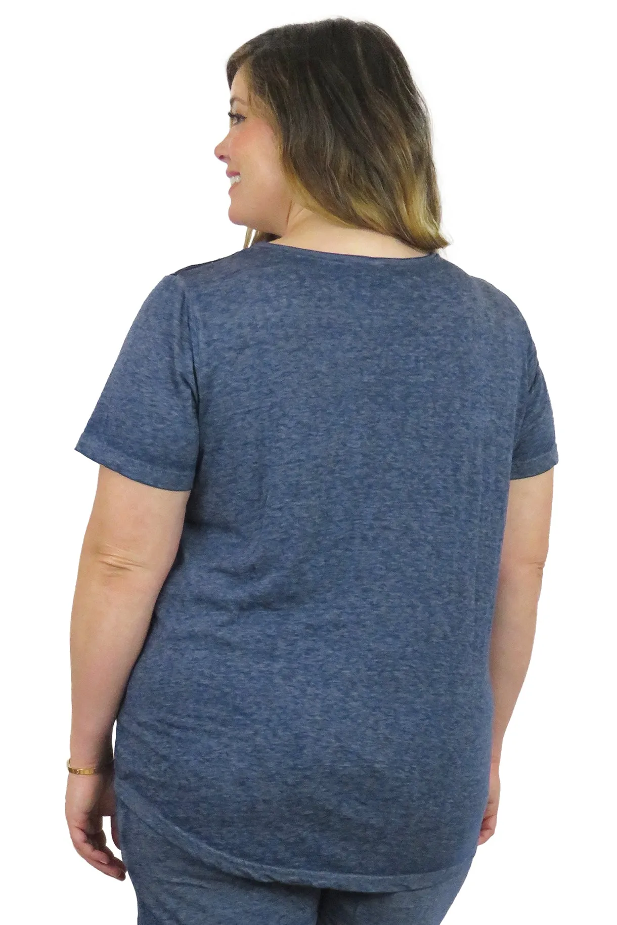 Plus Size Soft & Supple V-Neck Knit Top