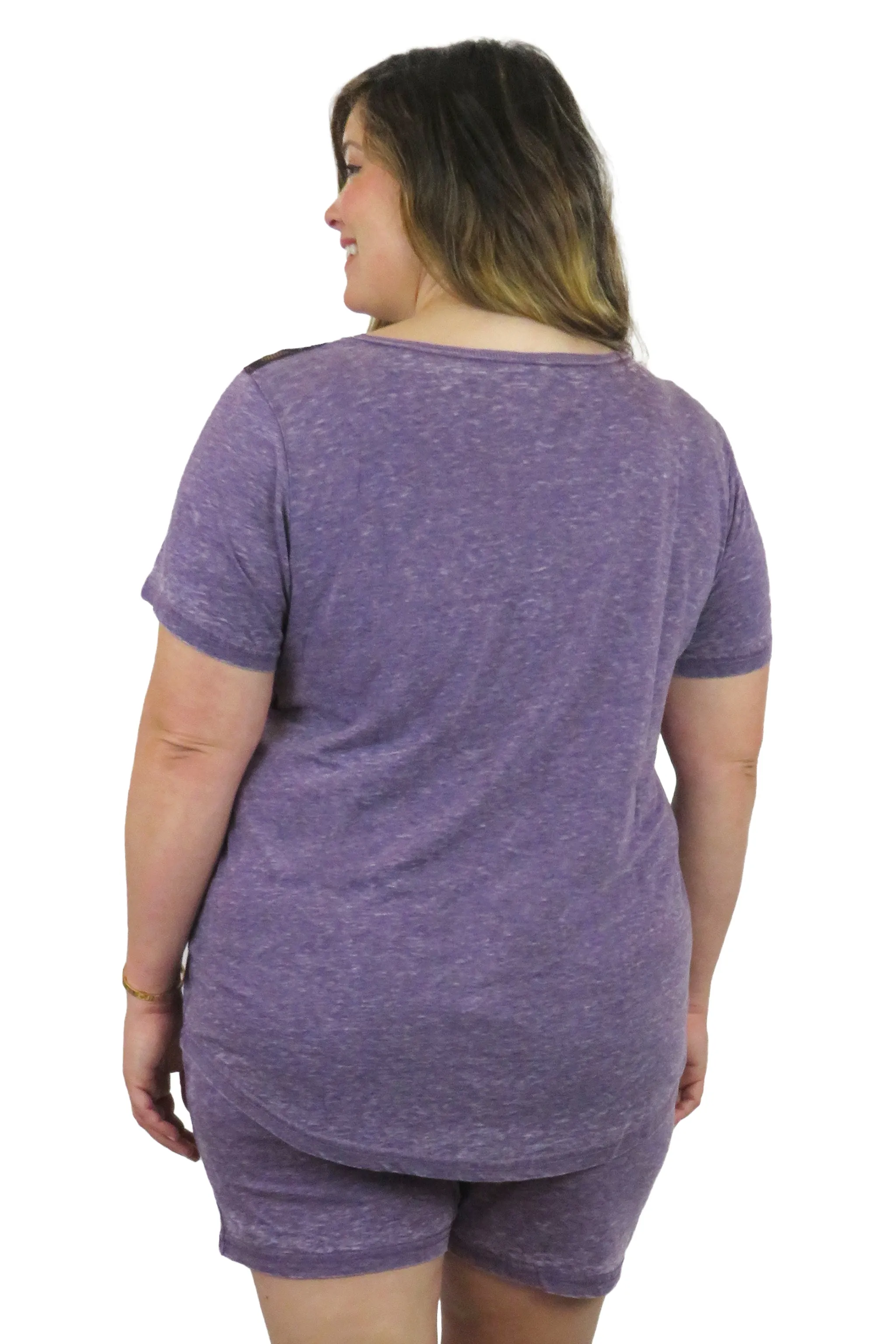 Plus Size Soft & Supple V-Neck Knit Top