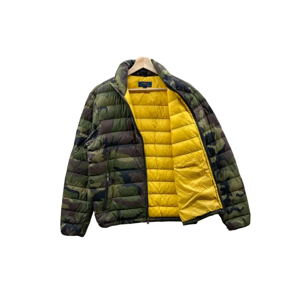 Polo Ralph Lauren Men's Camo Quilted Down Puffer Jacket