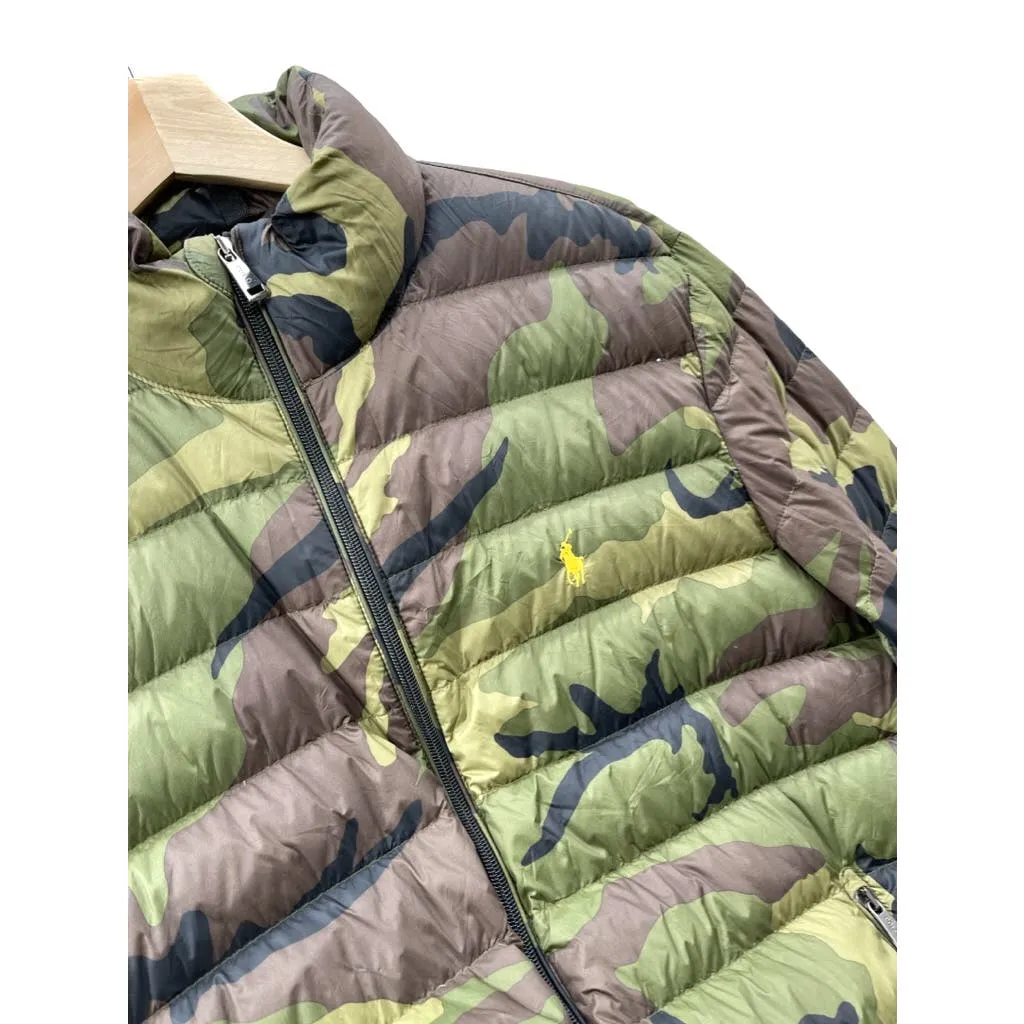 Polo Ralph Lauren Men's Camo Quilted Down Puffer Jacket