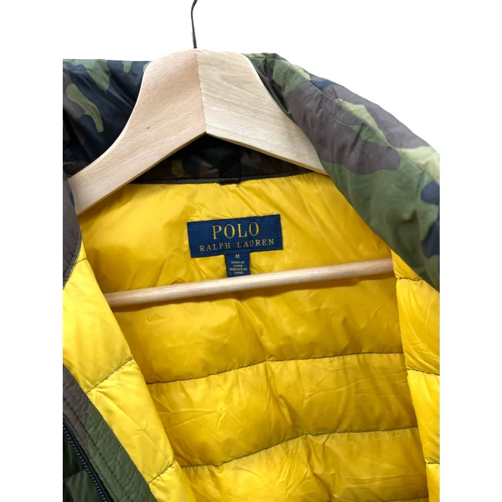 Polo Ralph Lauren Men's Camo Quilted Down Puffer Jacket