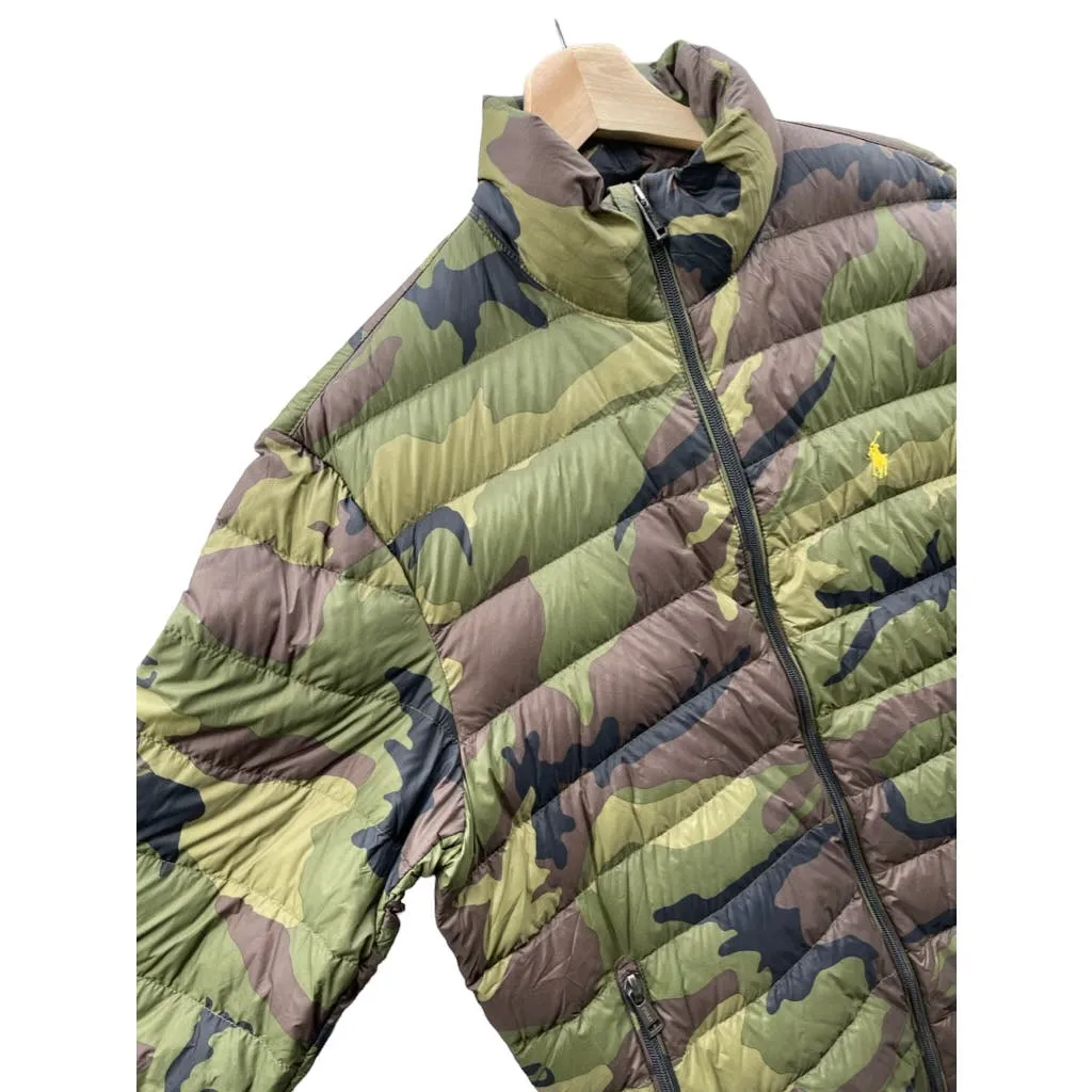 Polo Ralph Lauren Men's Camo Quilted Down Puffer Jacket