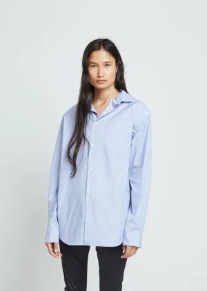 Polyester Cotton Chambray Top