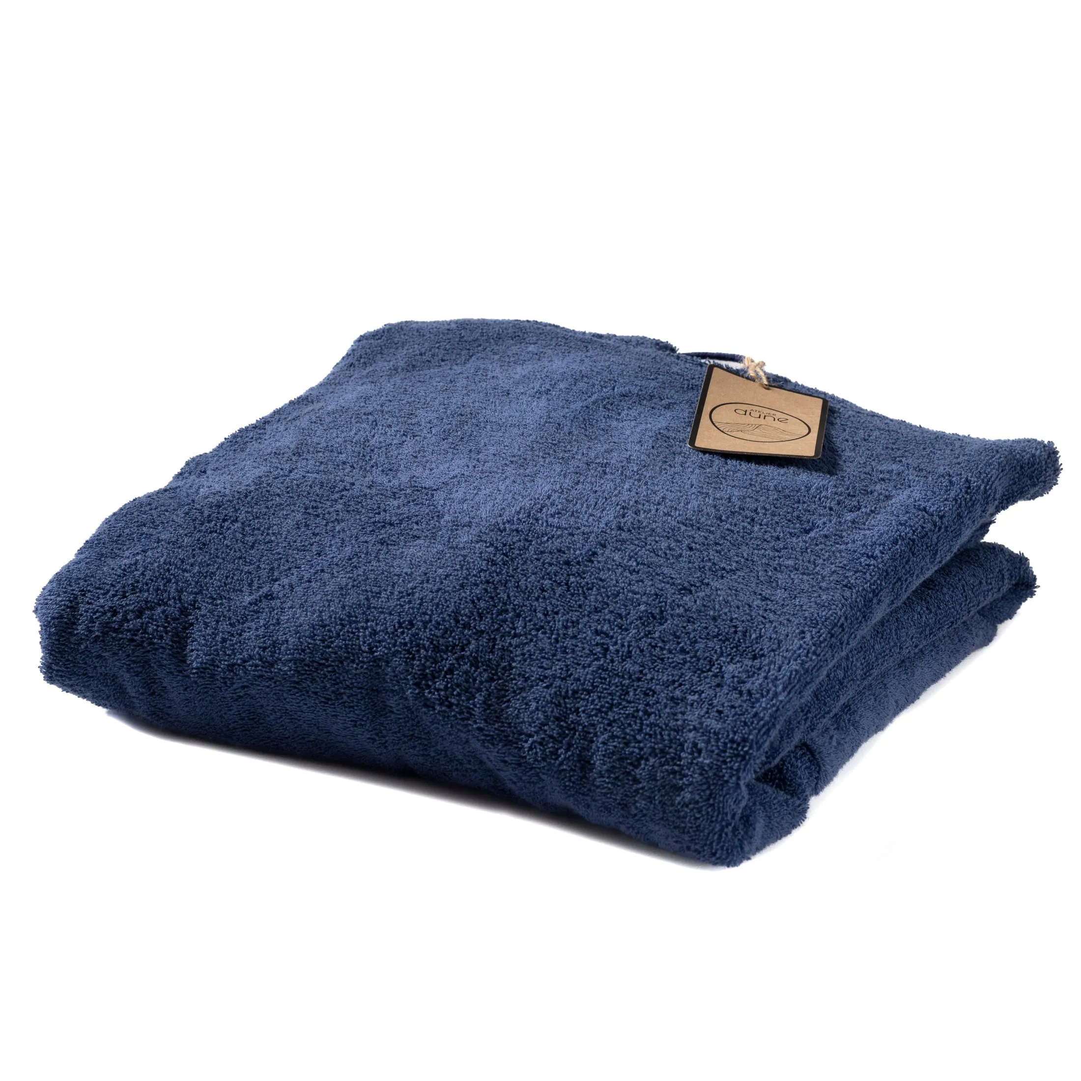 Poncho Premium coton bio - Outremer