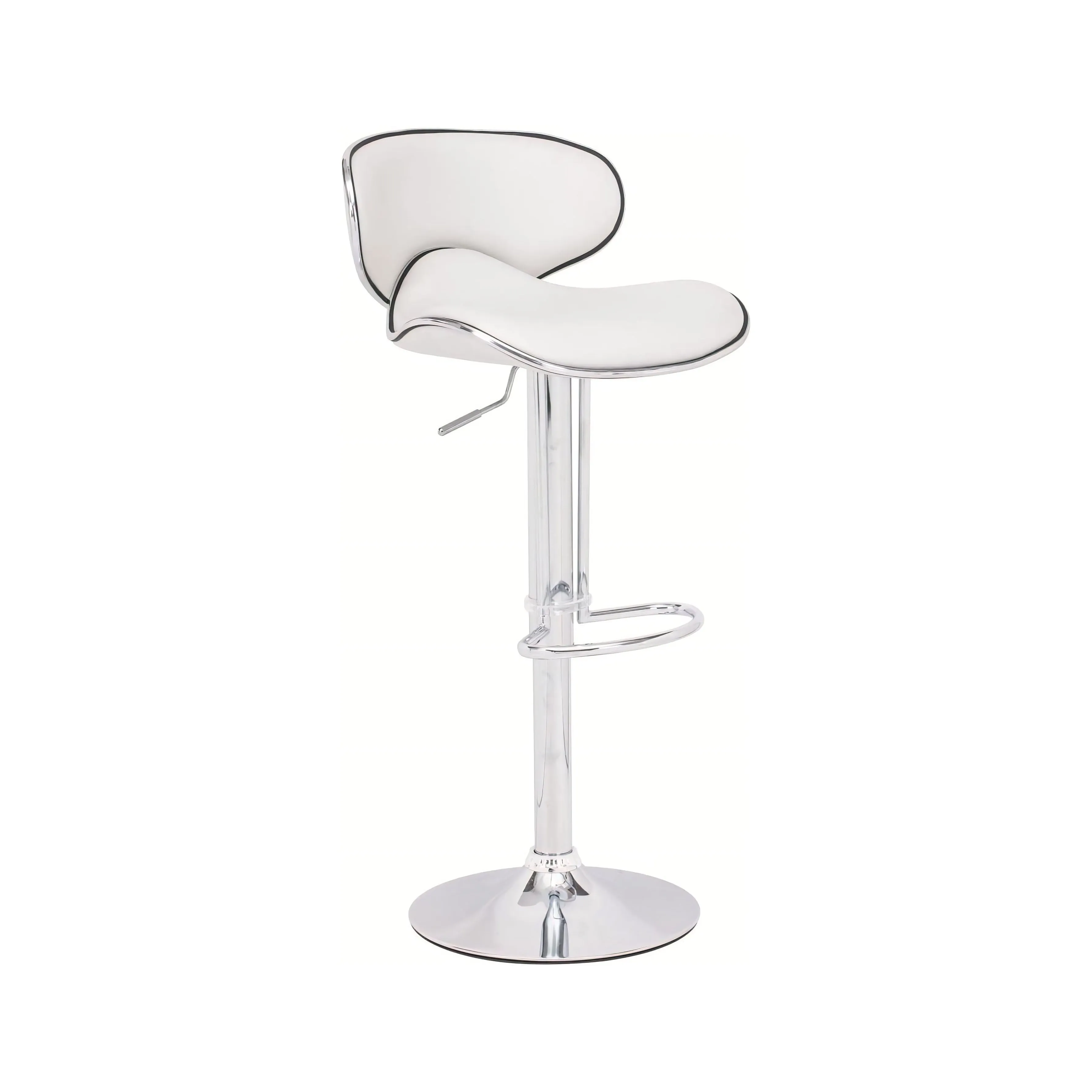 PRAHA Leather Bar Stool