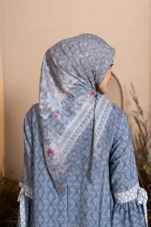 Pre Order - Mariri Scarf Indigo Charcoal