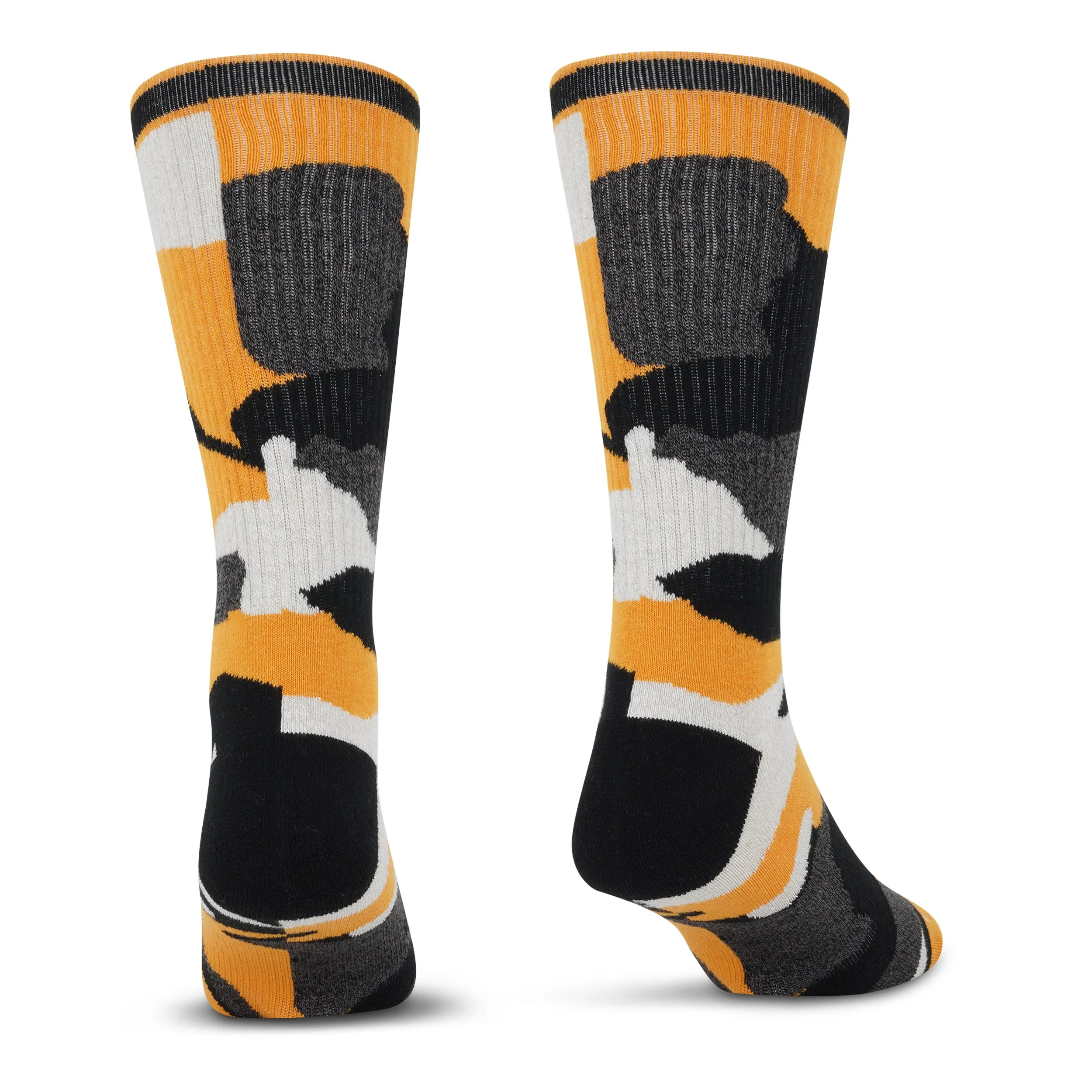 Premium Crew Socks Camo Gold