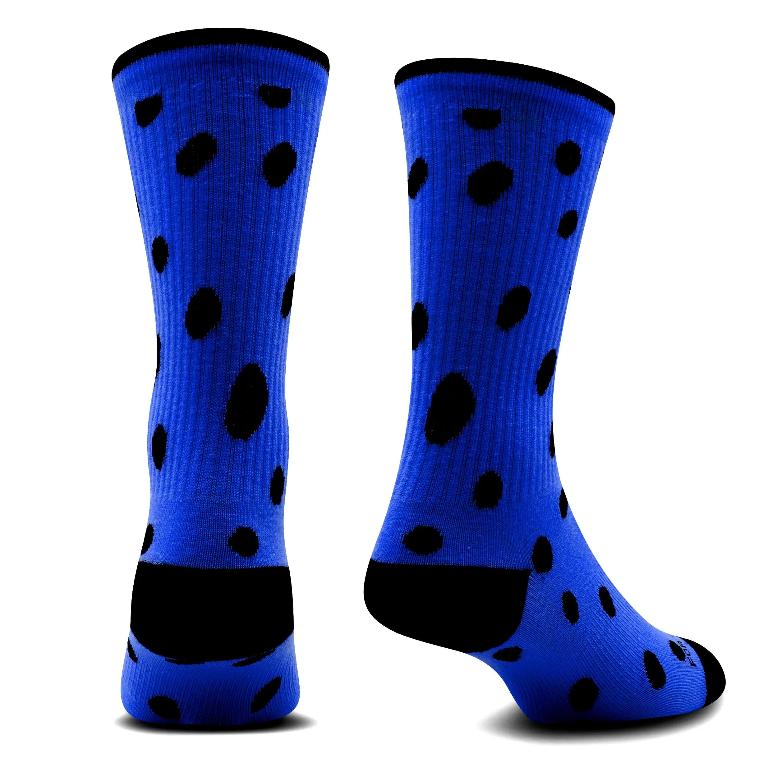 Premium Crew Socks Dottie Nautical Blue