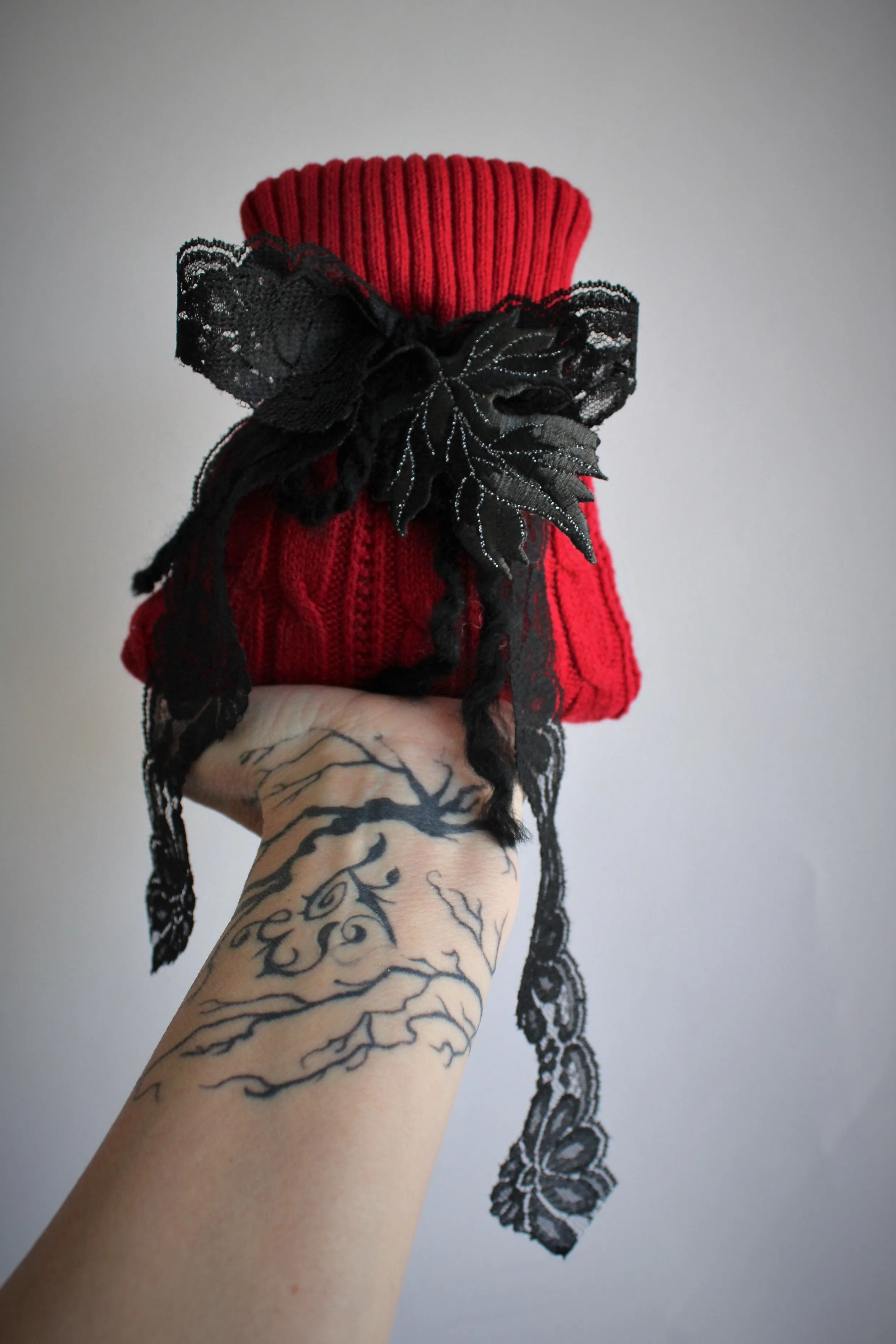 "Winter Witch" Scented Sachet In Red and Black