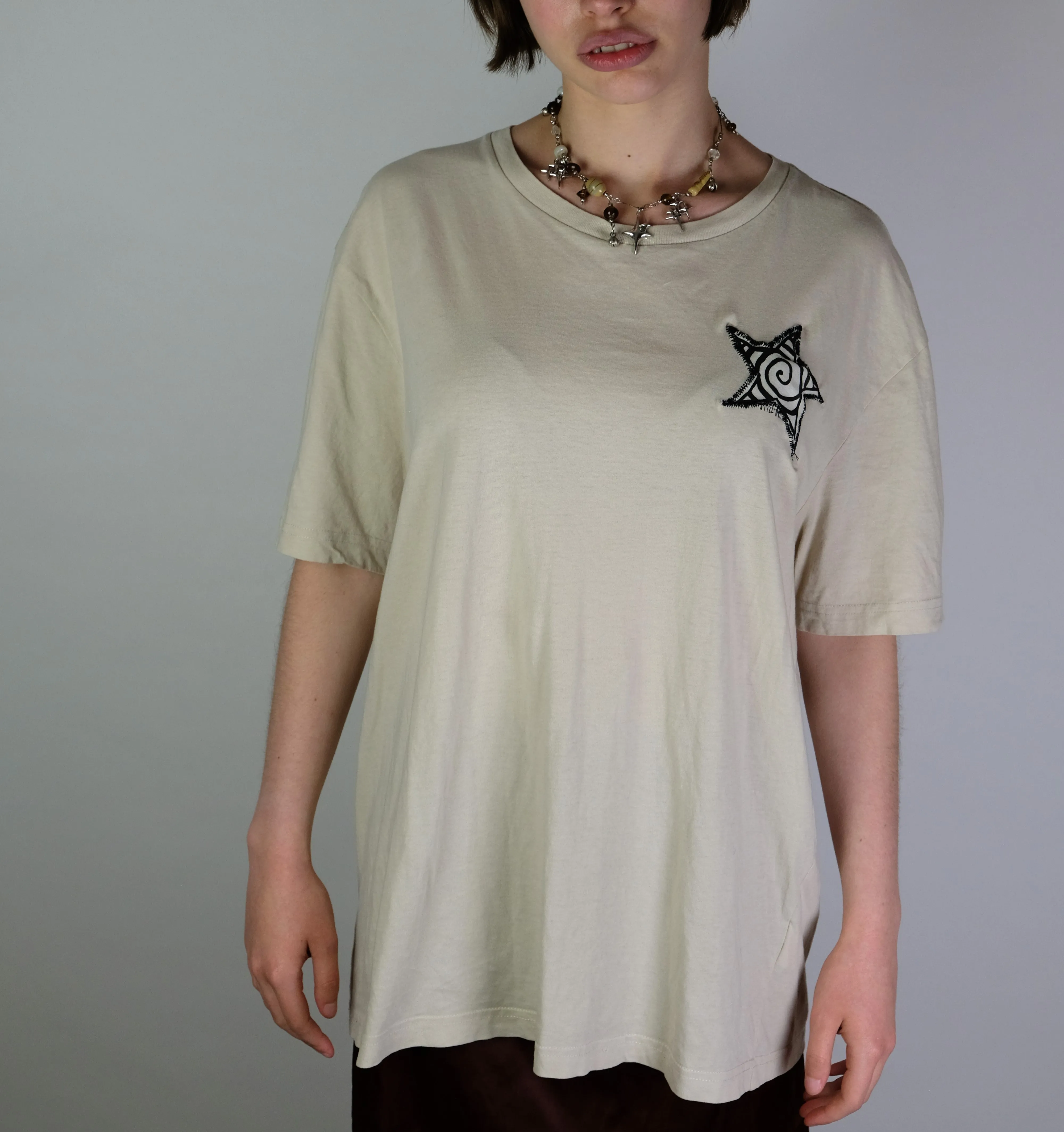 Recycled tee UNISEX top - L