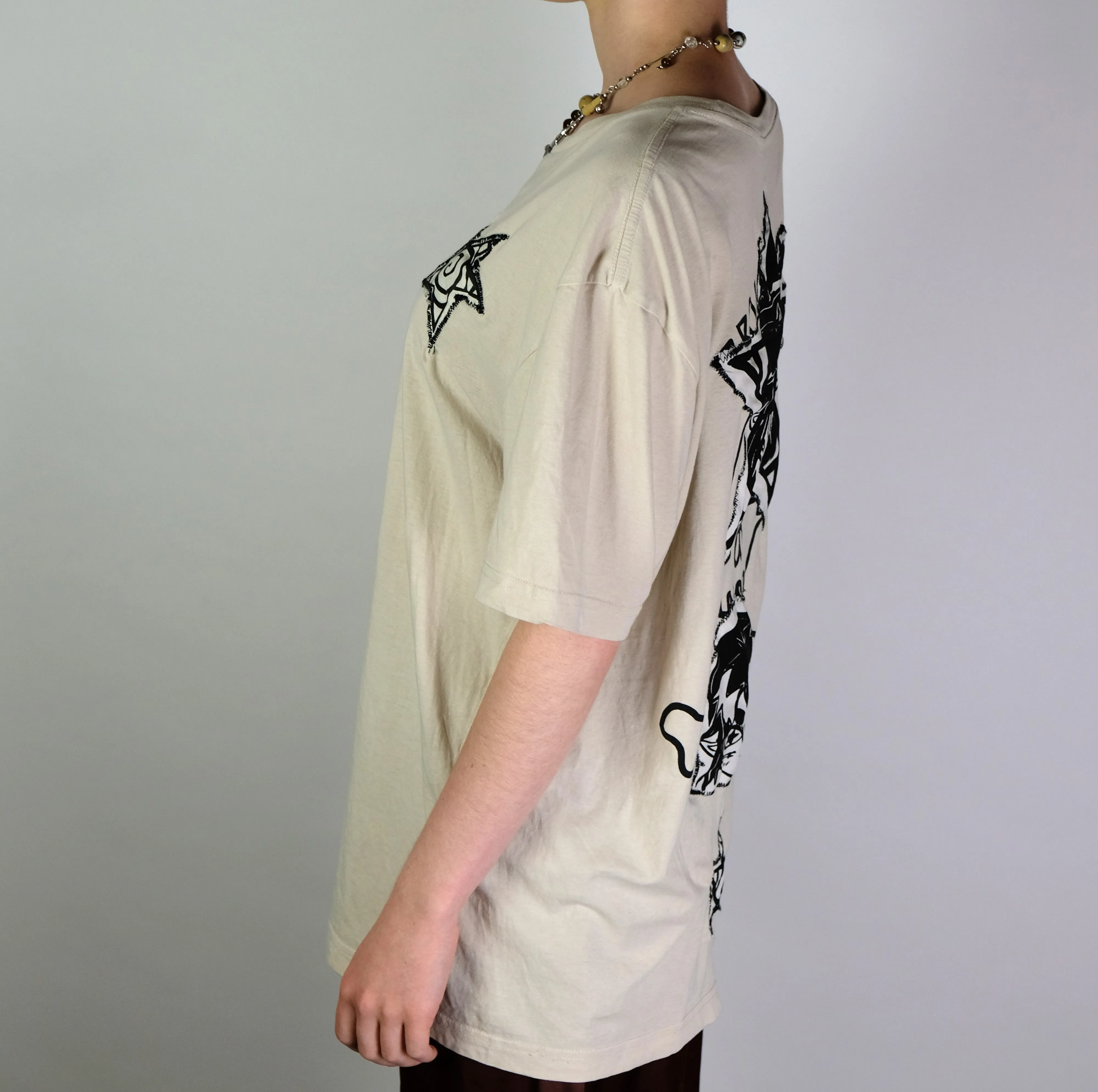 Recycled tee UNISEX top - L