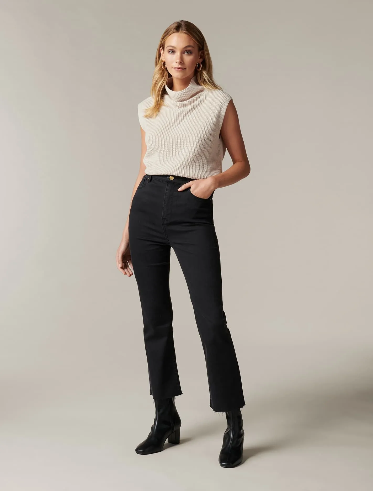 Regan Sleeveless Knit Top