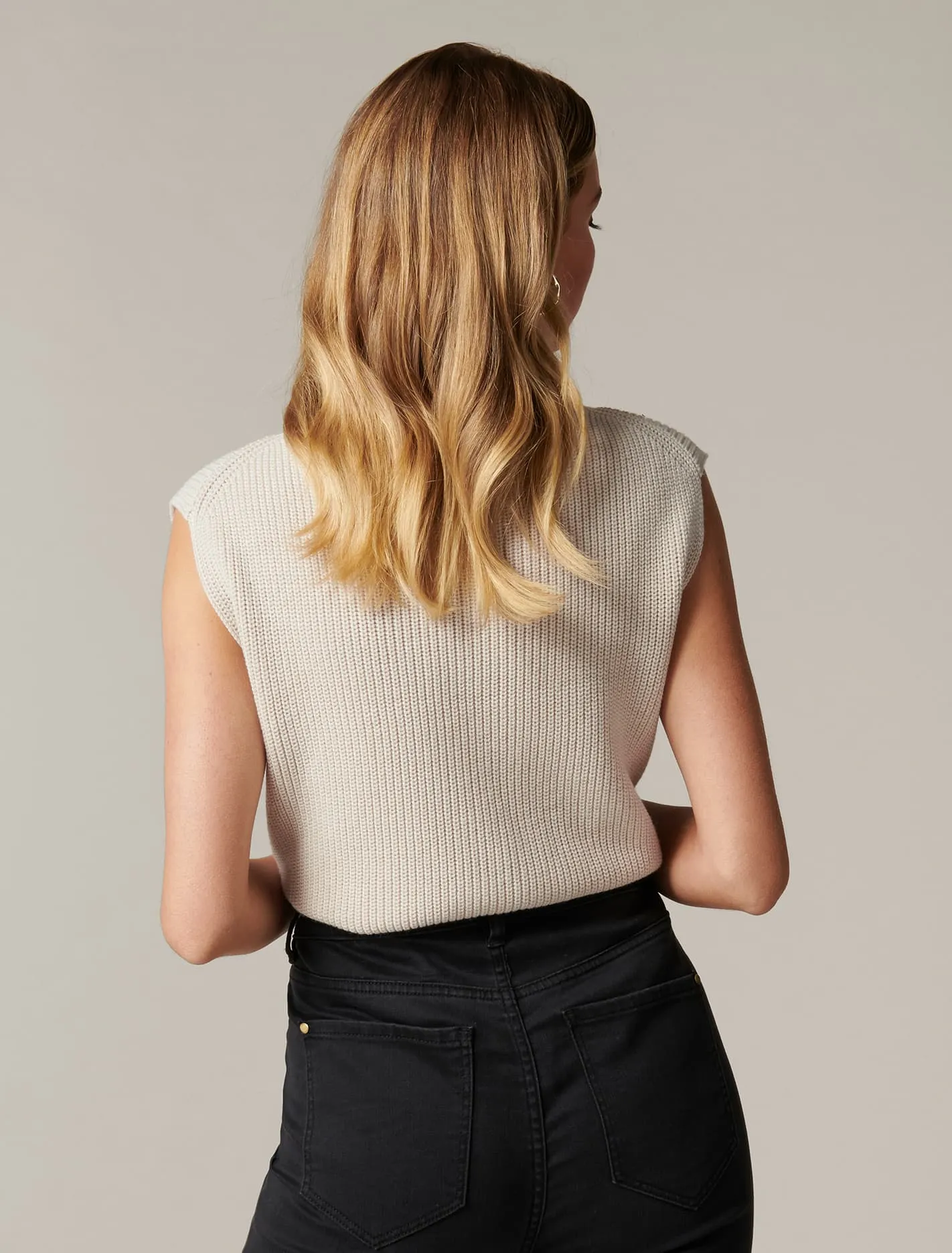 Regan Sleeveless Knit Top